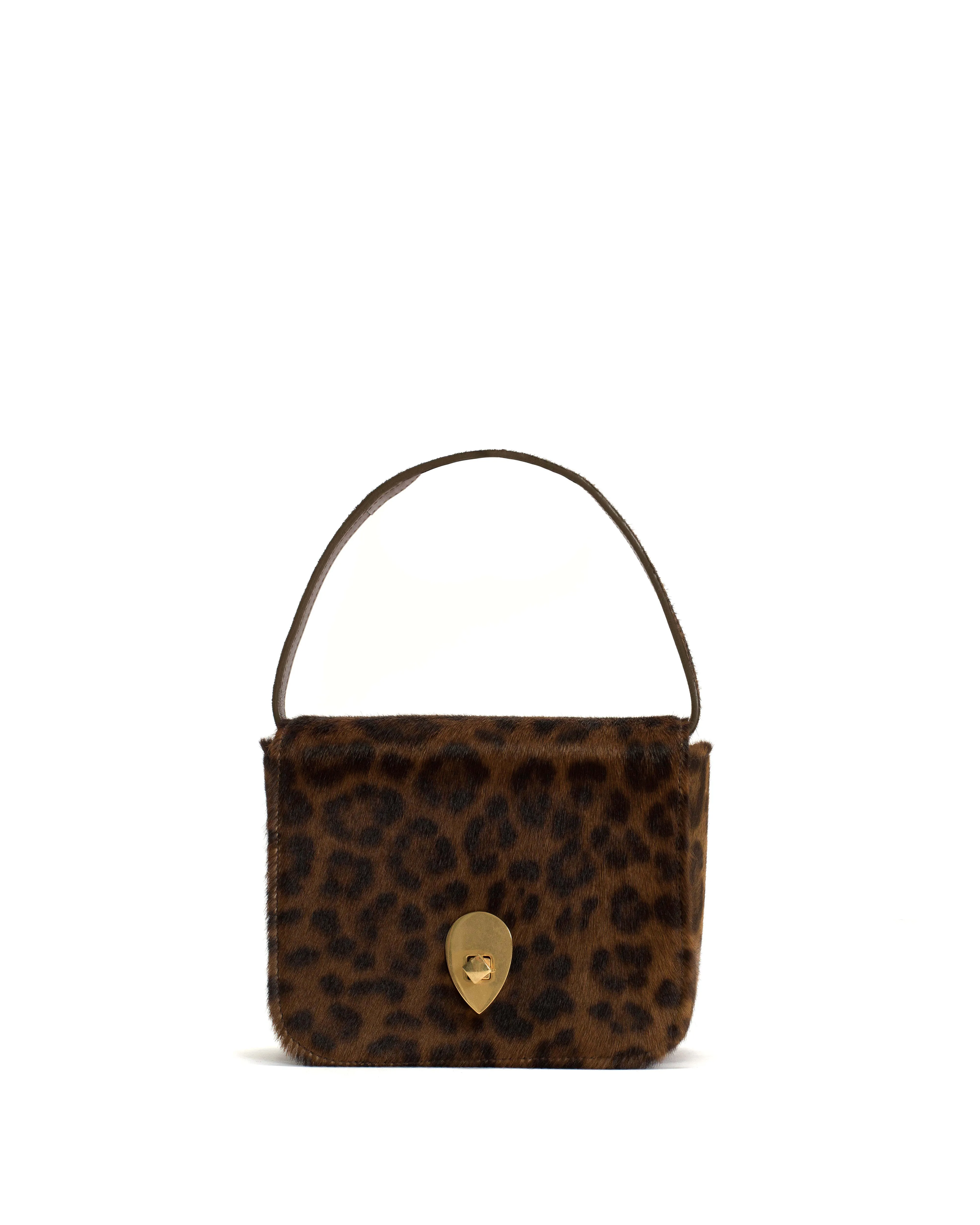 Nielle petite crossover bag Calf hair Leopard sold by Anonymous Copenhagen product image thumbnail 3
