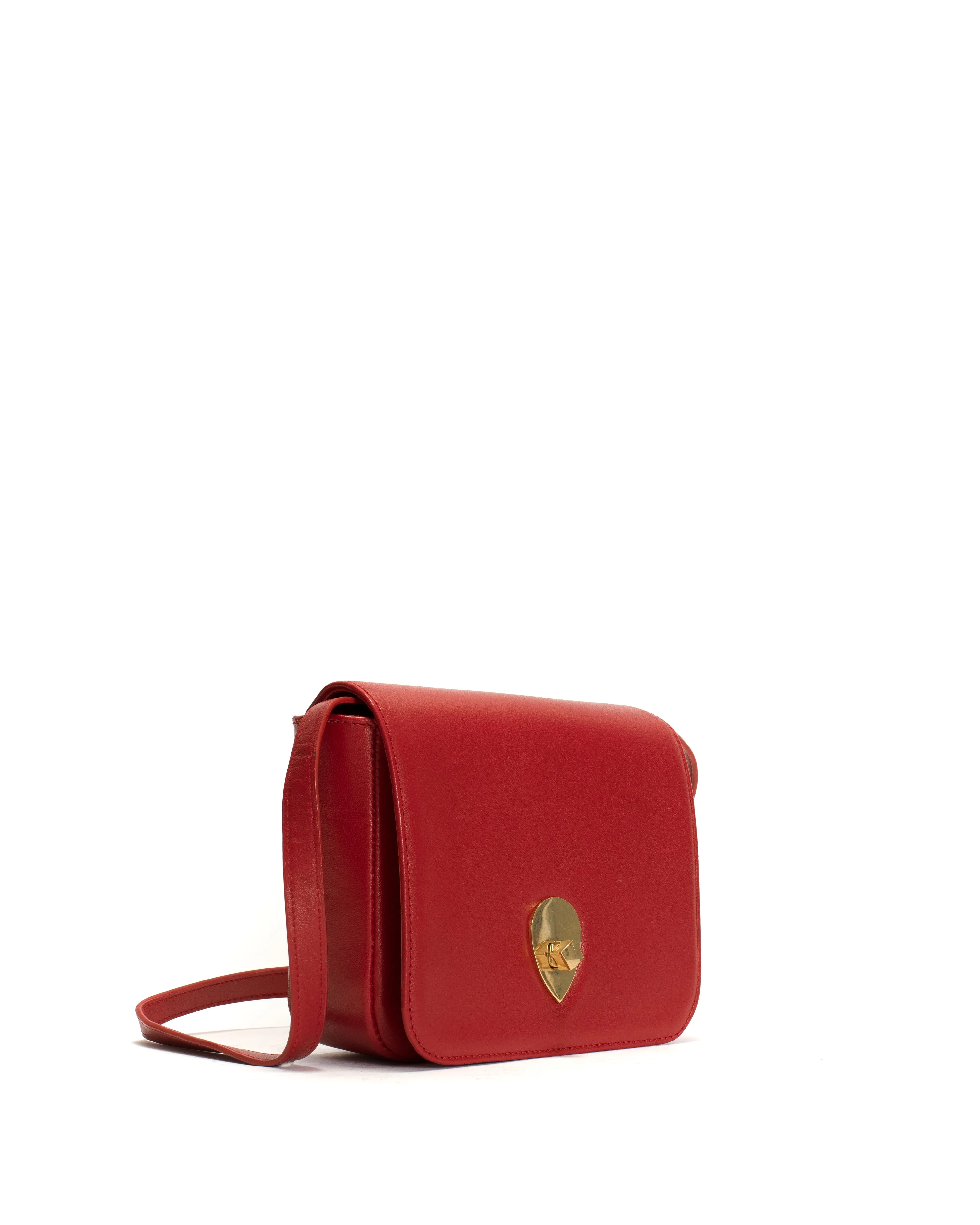 Nielle petite crossover bag Silky lamb Ruby red sold by Anonymous Copenhagen product image thumbnail 2