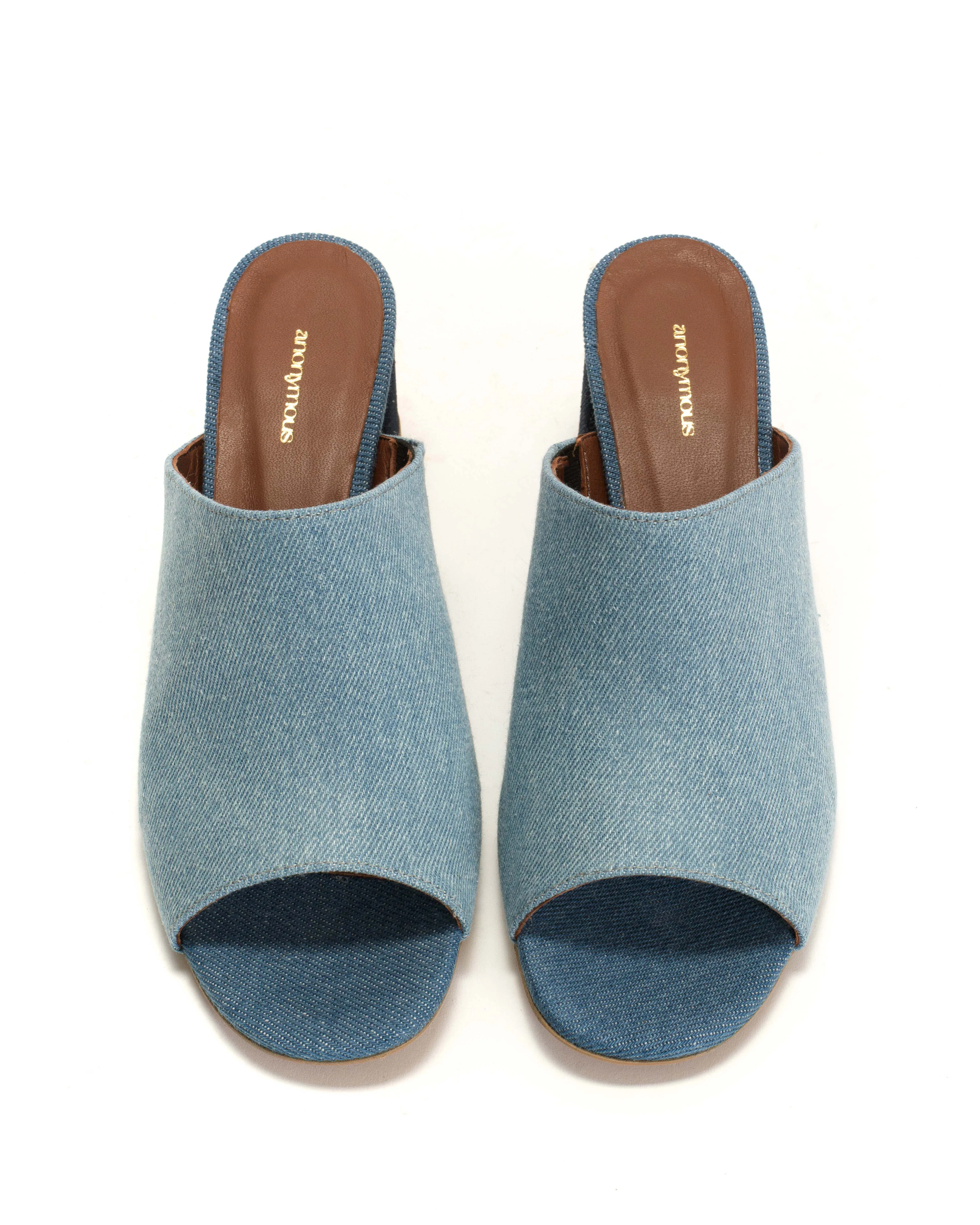 Horizon 55 Denim mix Sky & navy & ocean blue sold by Anonymous Copenhagen product image thumbnail 3