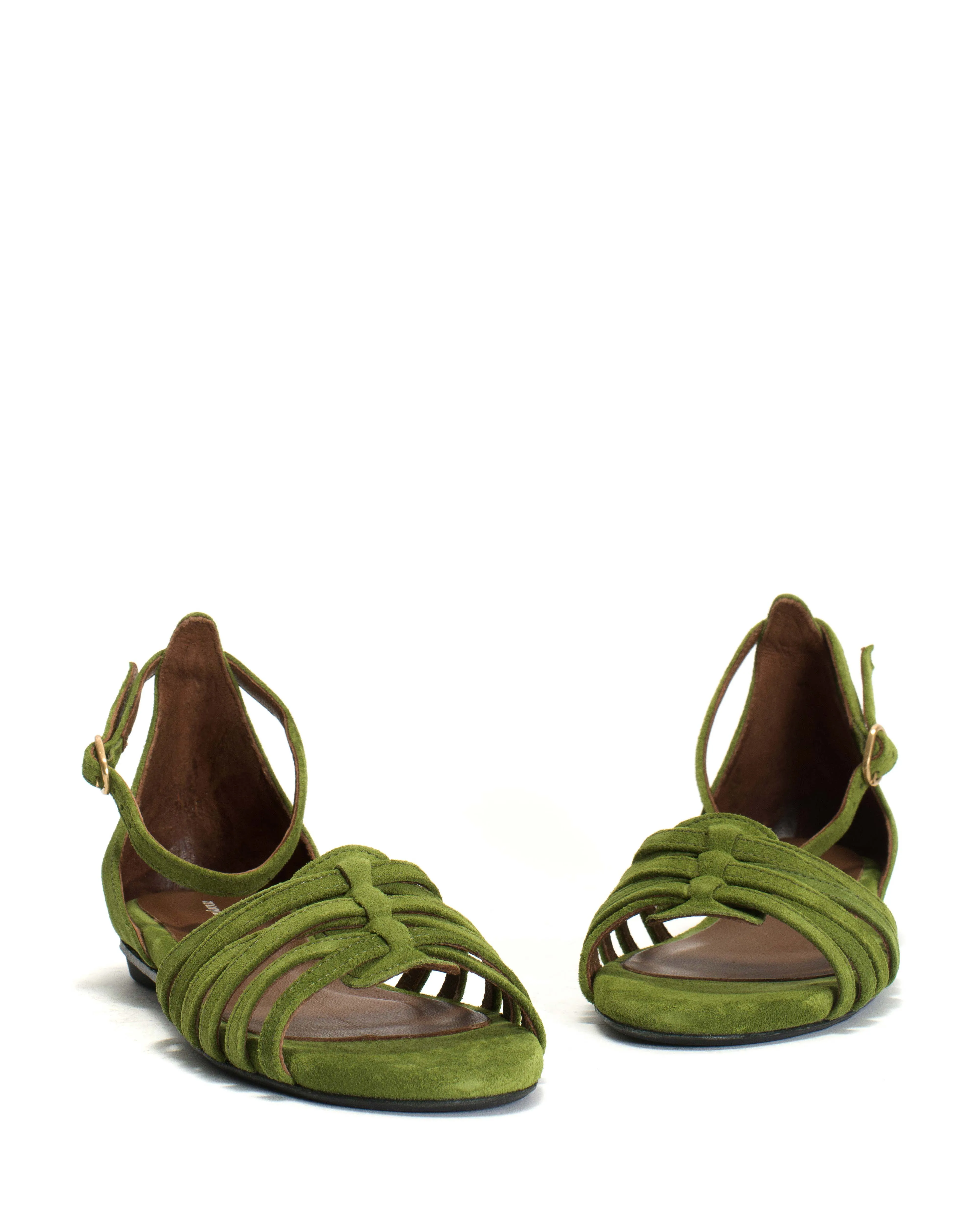 Mareike 10 Calf suede Grass green sold by Anonymous Copenhagen product image thumbnail 5