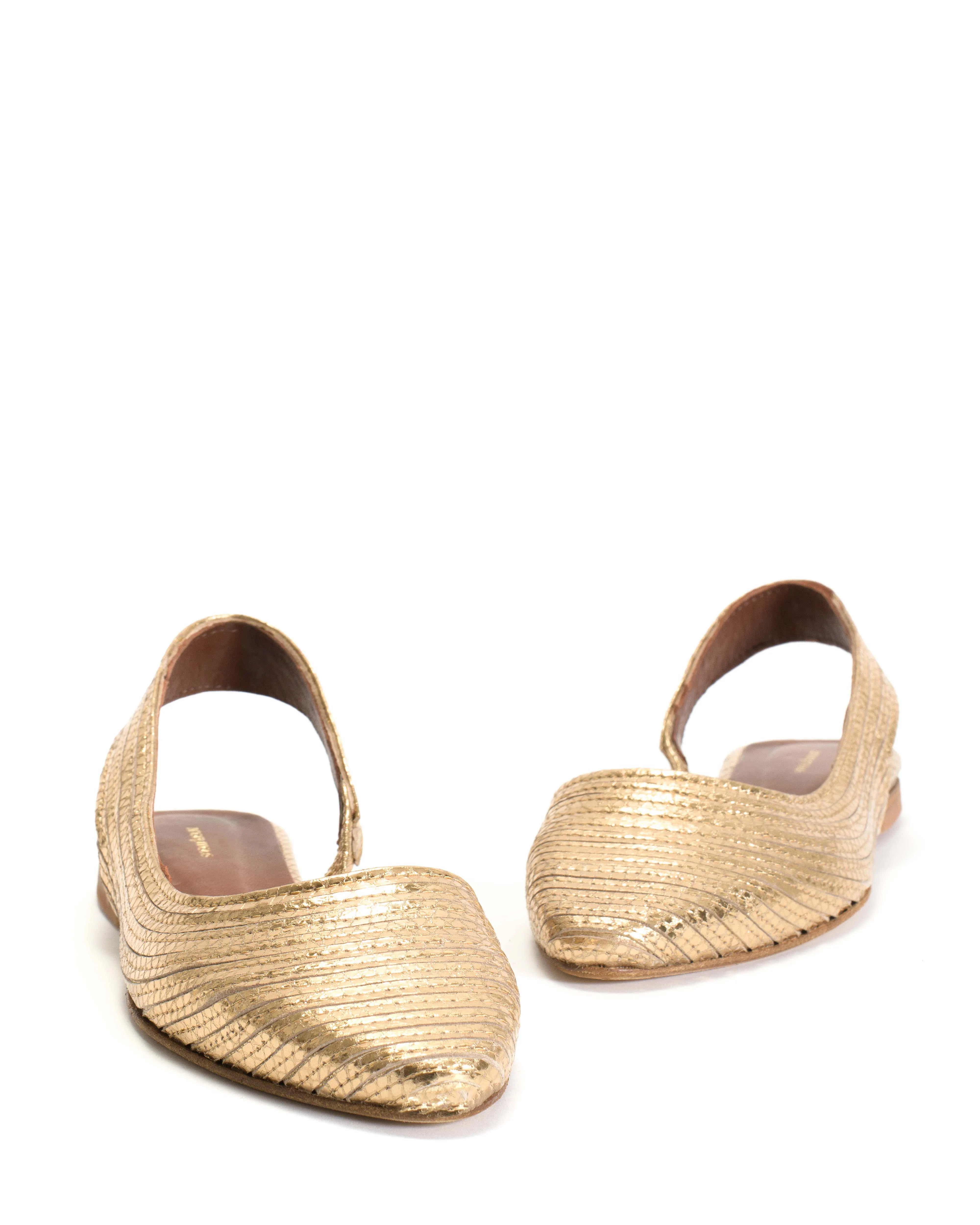 Carla 10 Snake metallic calf Gold sold by Anonymous Copenhagen product image thumbnail 5