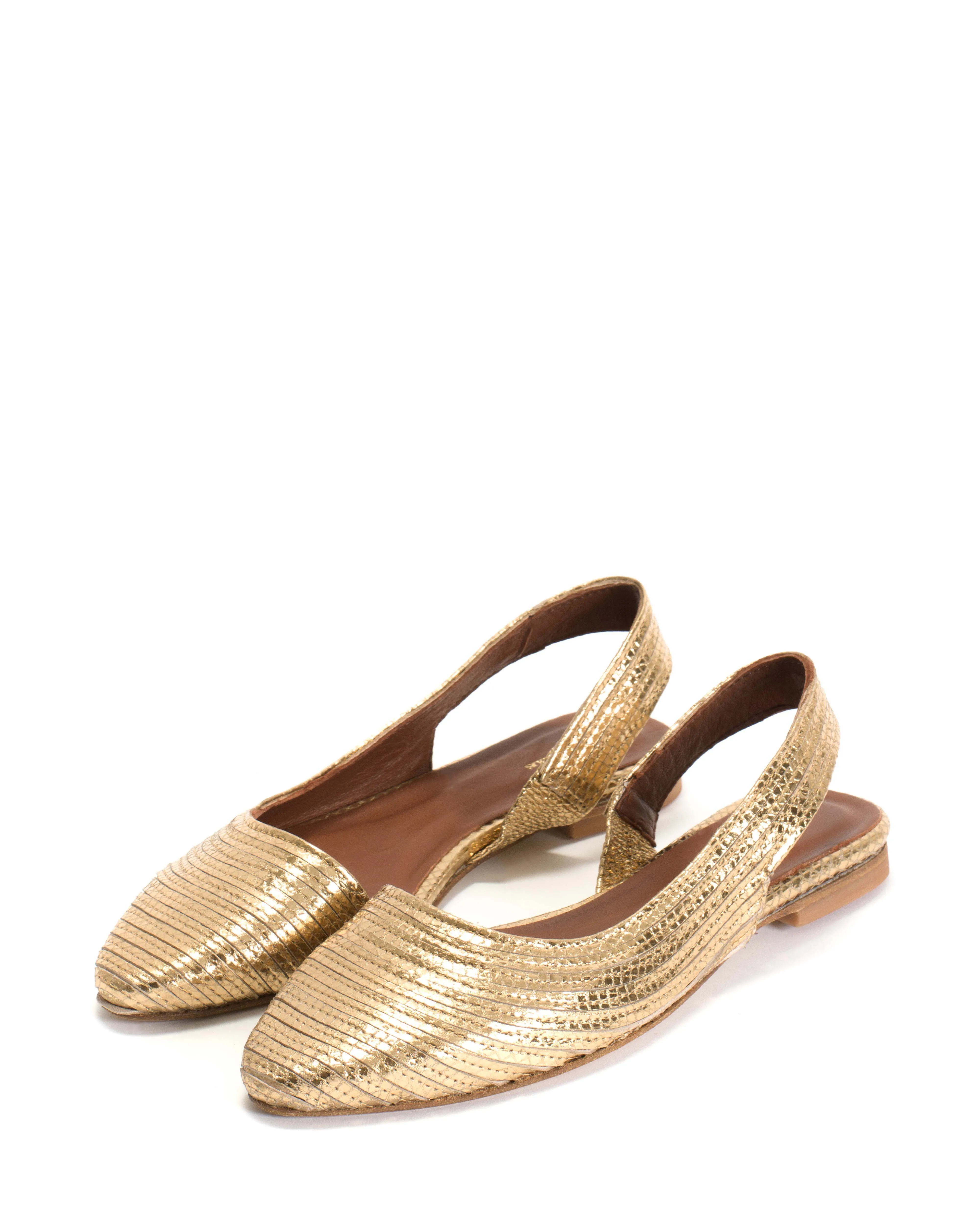 Carla 10 Snake metallic calf Gold sold by Anonymous Copenhagen product image thumbnail 2