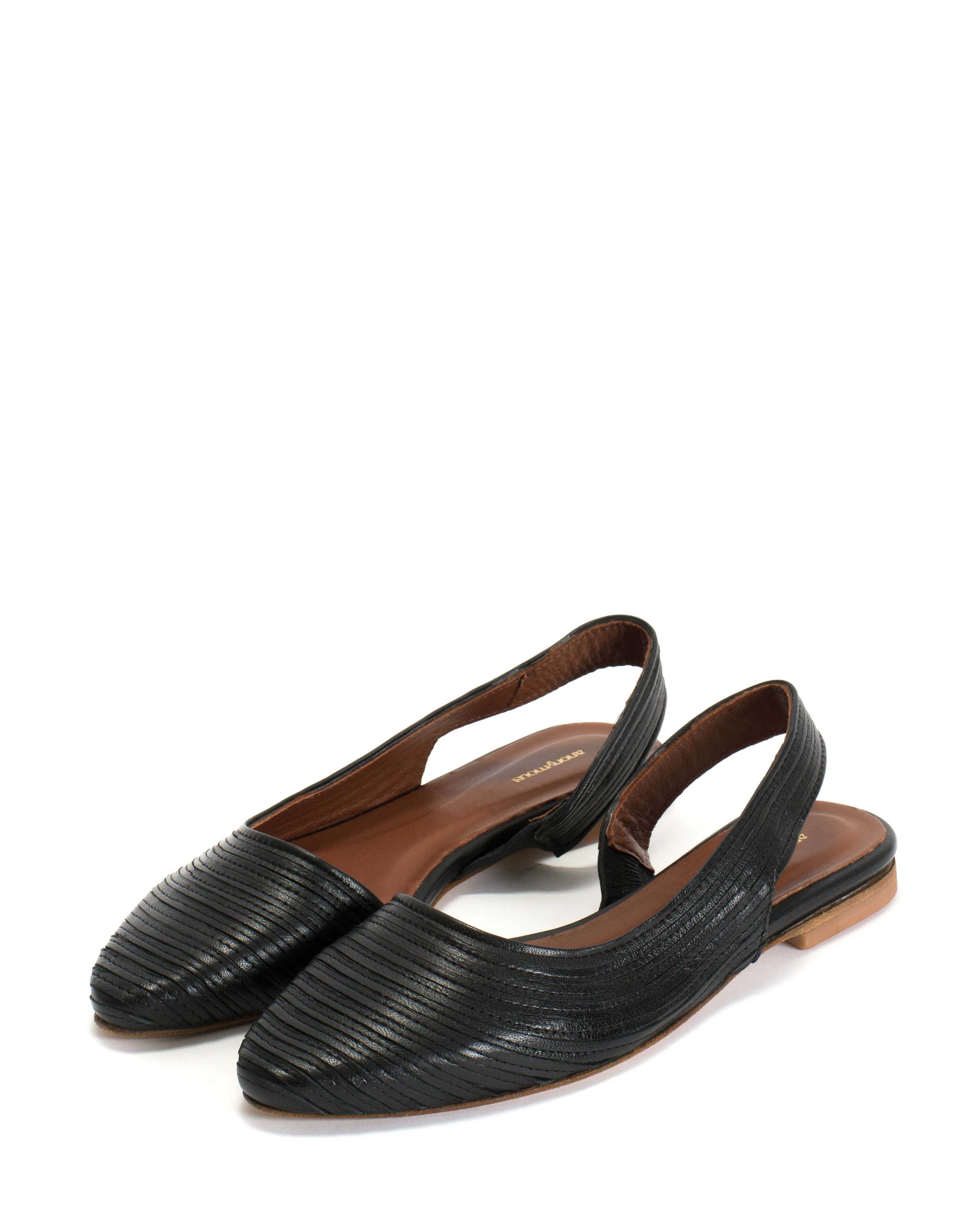 Carla 10 Shiny lamb Black sold by Anonymous Copenhagen product image thumbnail 2