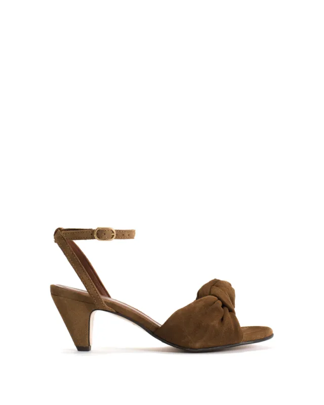 Aliza 50 stiletto Calf suede Cinnamon sold by Anonymous Copenhagen