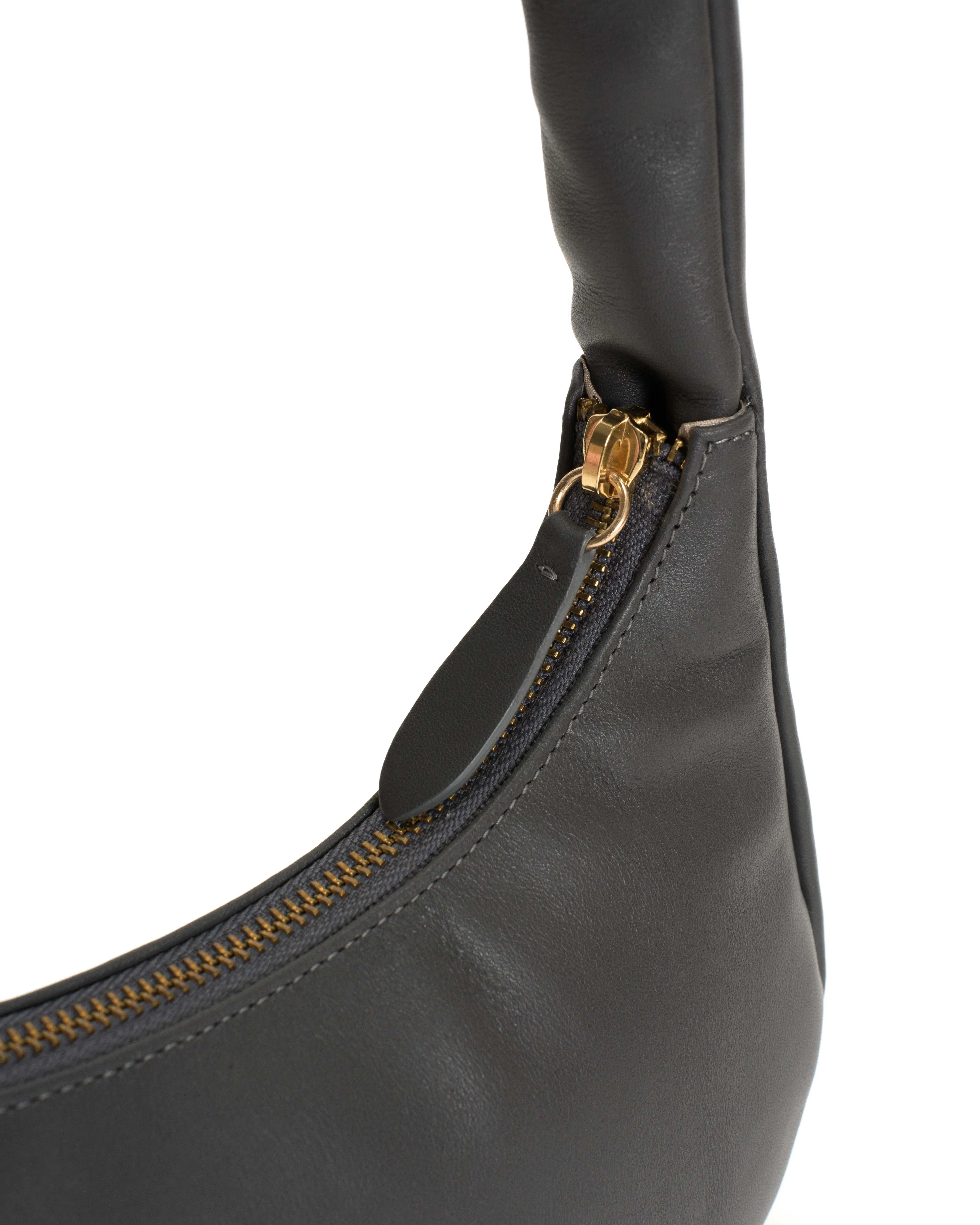 Shane petite pillow bag Soft calf Dusty grey sold by Anonymous Copenhagen product image thumbnail 3