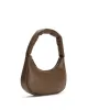 Shane petite pillow bag Soft calf Dark taupe sold by Anonymous Copenhagen