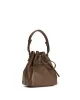 Kacey petite bucket bag Soft calf Dark taupe sold by Anonymous Copenhagen