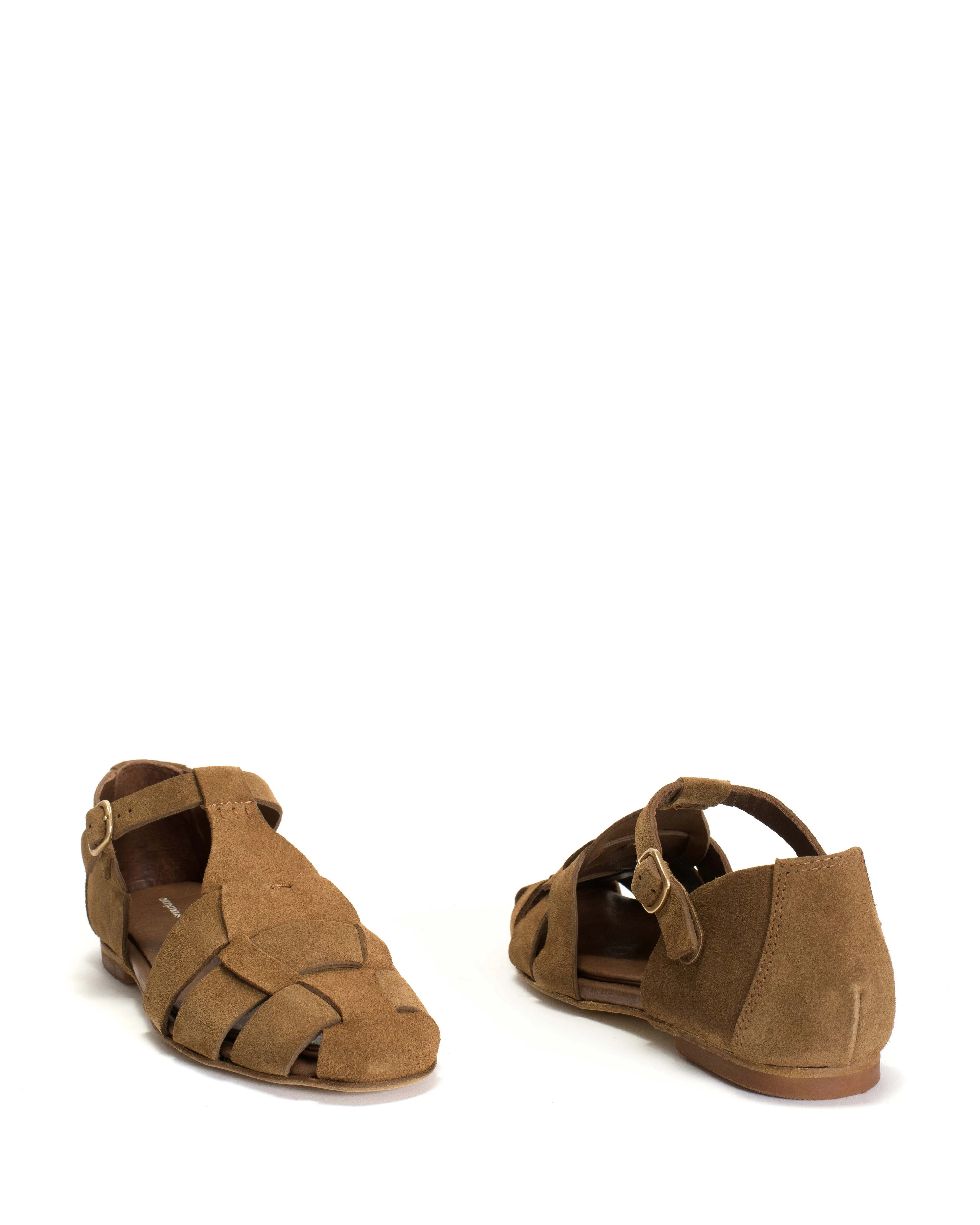 Lain flats Calf suede Cinnamon sold by Anonymous Copenhagen product image thumbnail 5