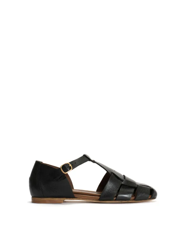 Lain flats Grained chevre goat Black sold by Anonymous Copenhagen
