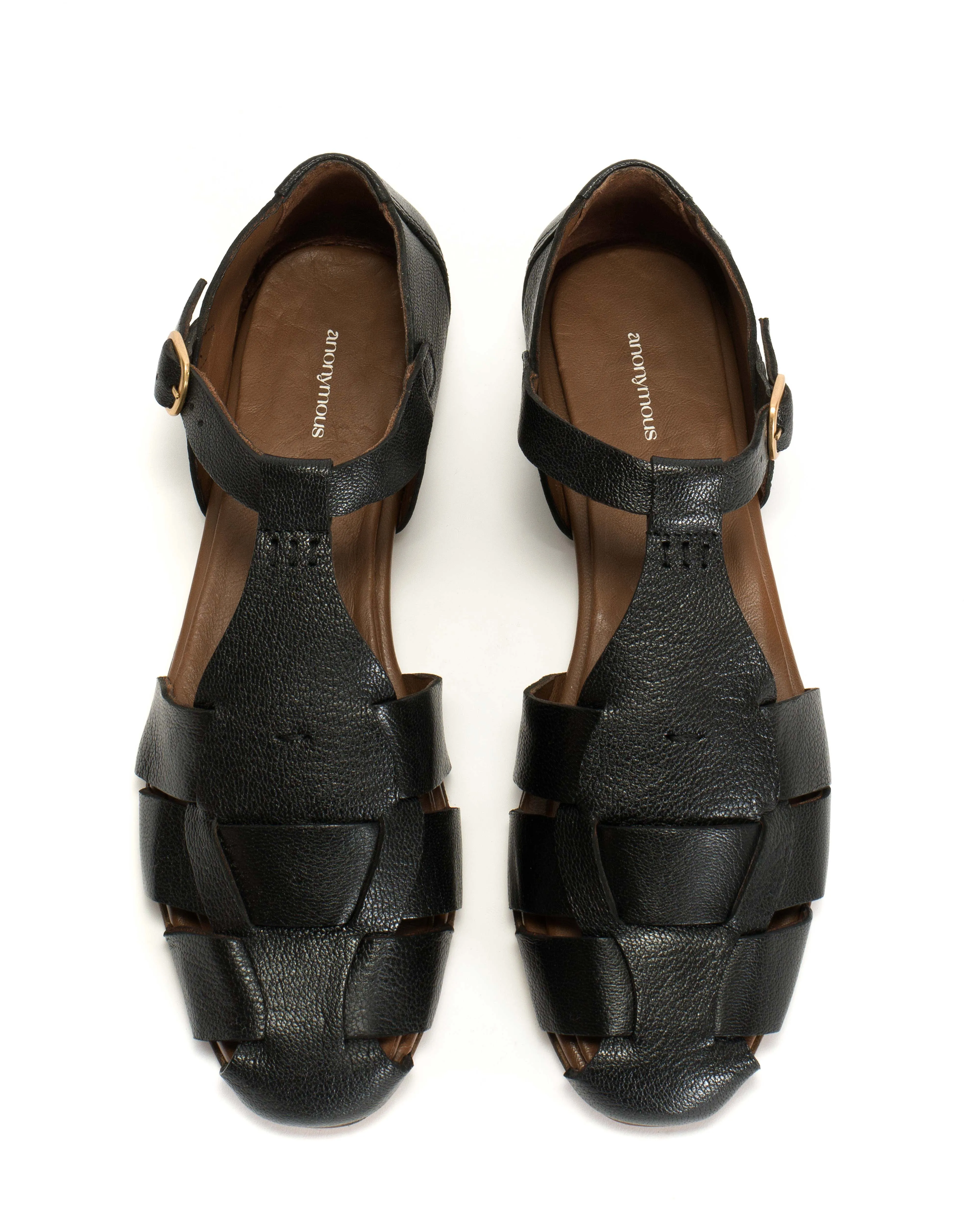 Lain flats Grained chevre goat Black sold by Anonymous Copenhagen product image thumbnail 3