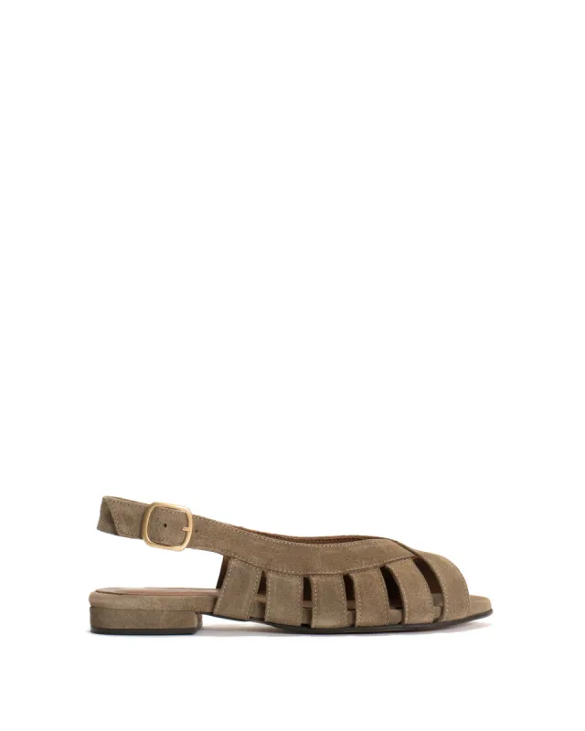 Sophie 20 Calf suede Mushroom sold by Anonymous Copenhagen