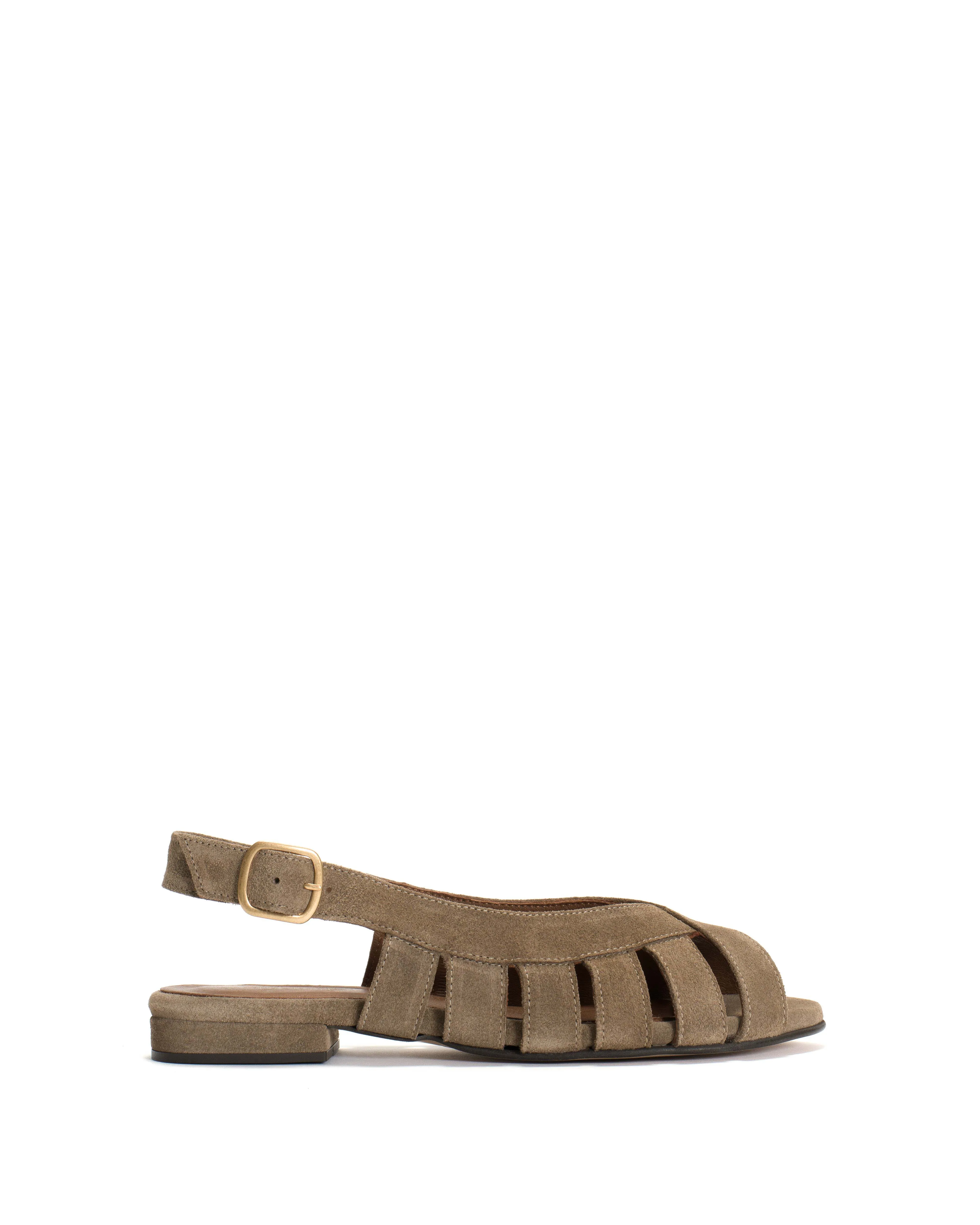 Sophie 20 Calf suede Mushroom sold by Anonymous Copenhagen