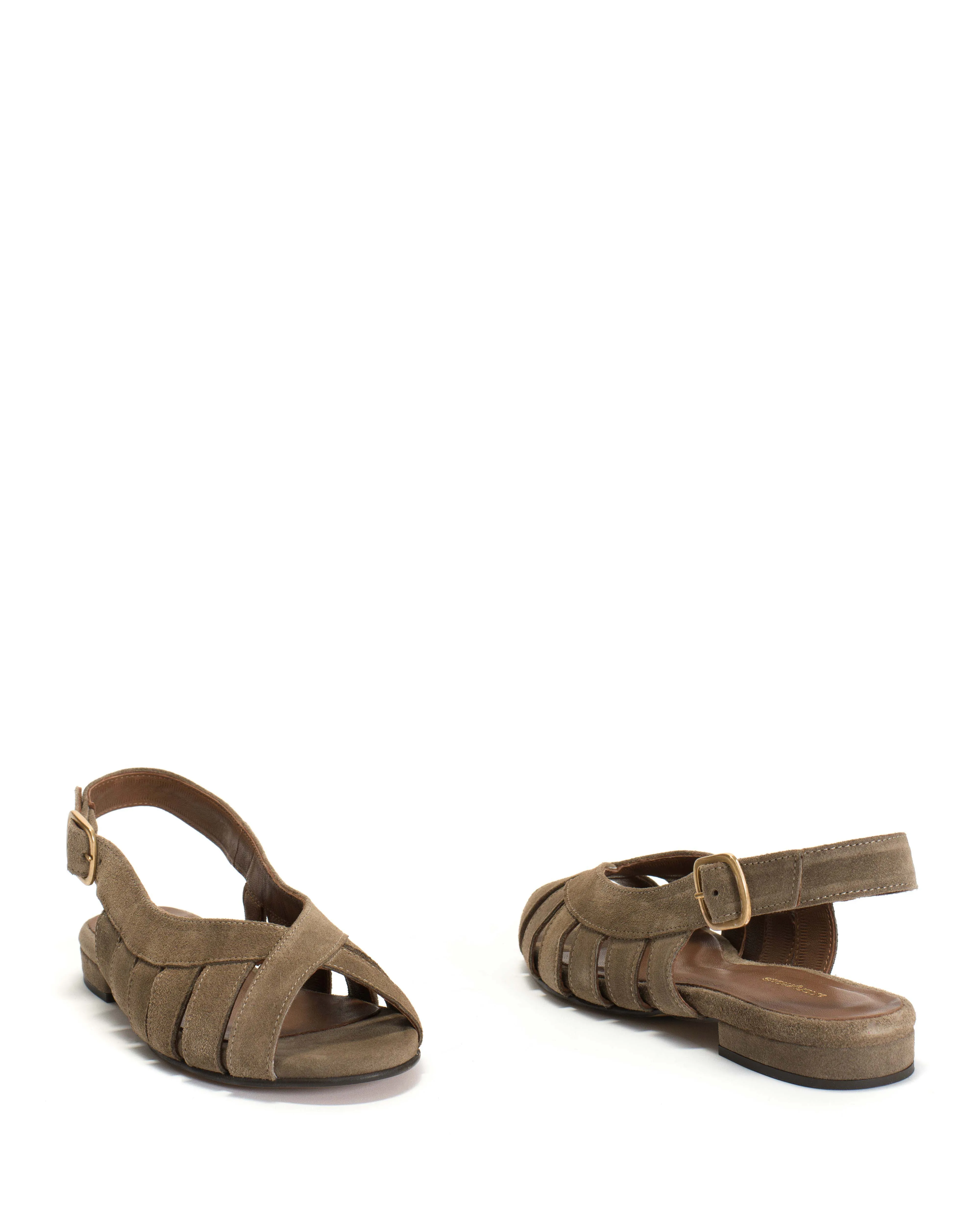 Sophie 20 Calf suede Mushroom sold by Anonymous Copenhagen product image thumbnail 5