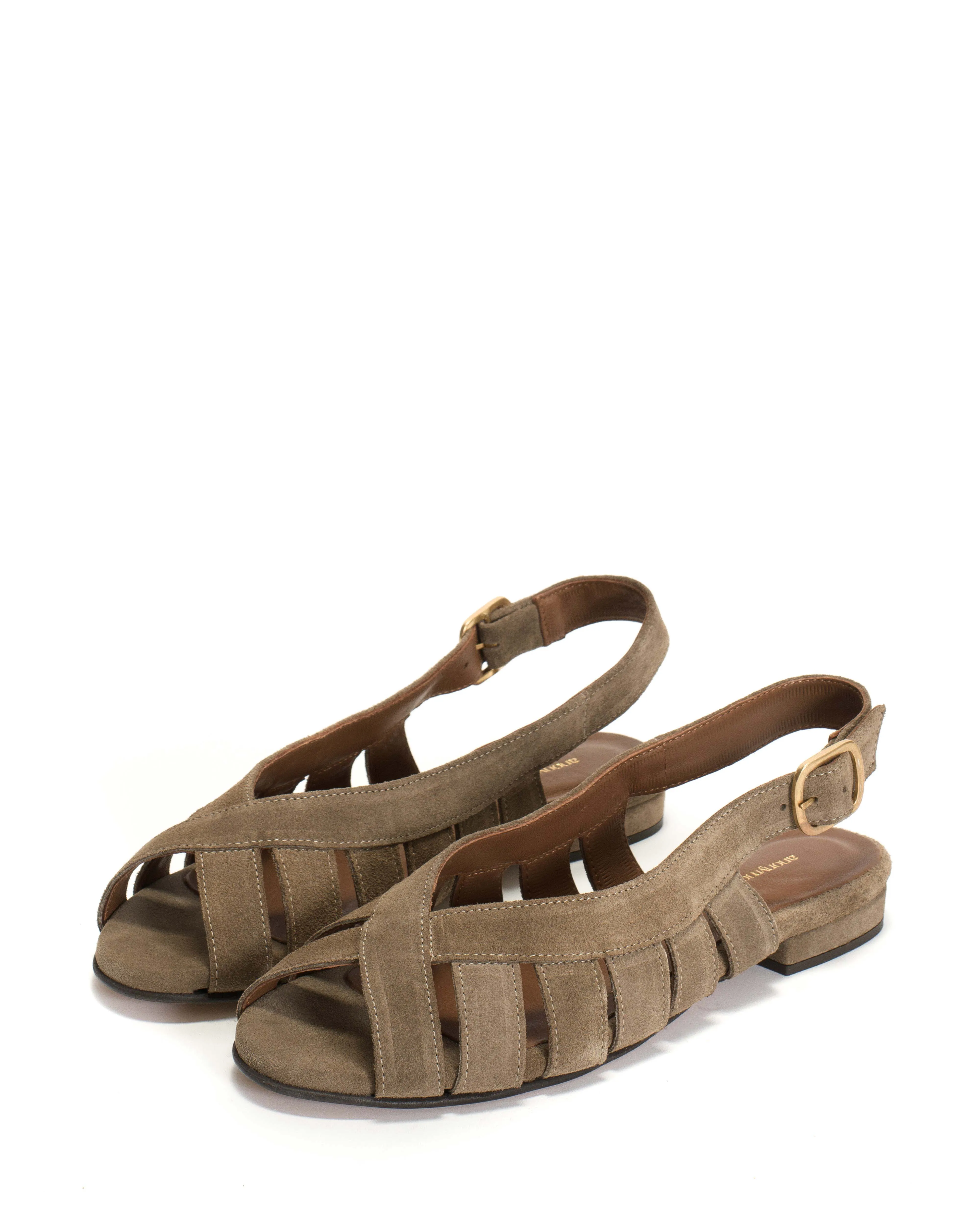 Sophie 20 Calf suede Mushroom sold by Anonymous Copenhagen product image thumbnail 2