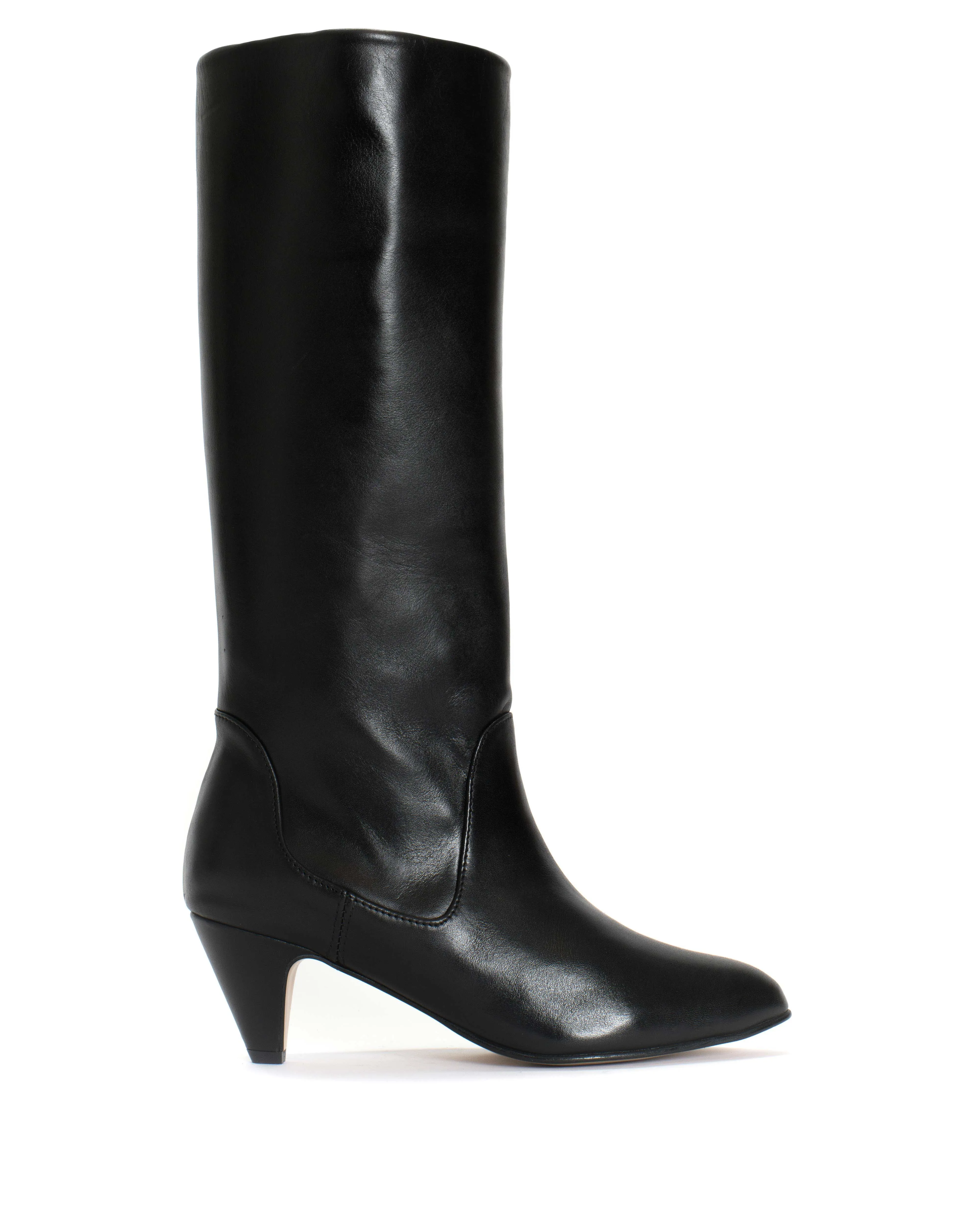 Valle 50 stiletto Soft calf Black sold by Anonymous Copenhagen