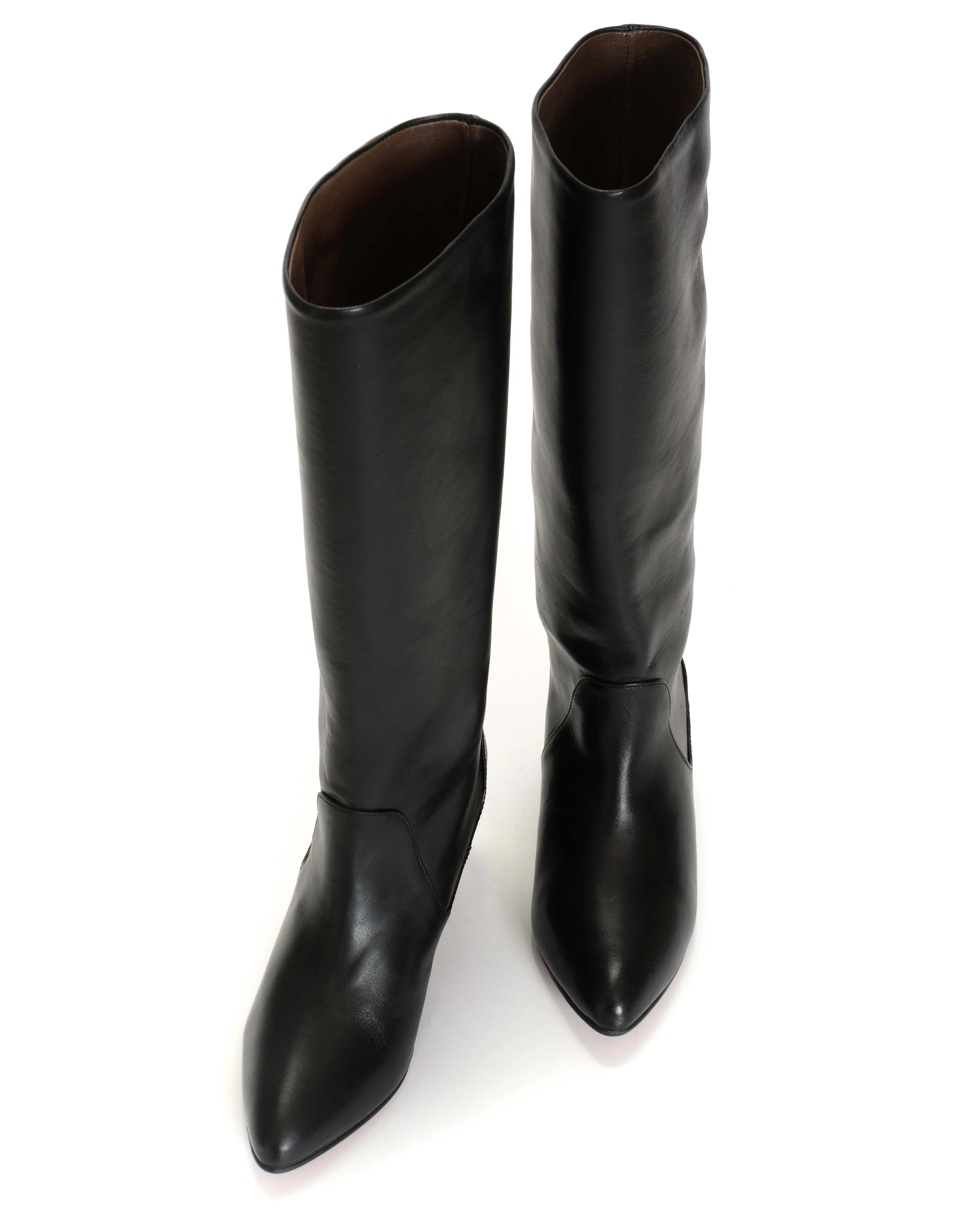 Valle 50 stiletto Soft calf Black sold by Anonymous Copenhagen product image thumbnail 3