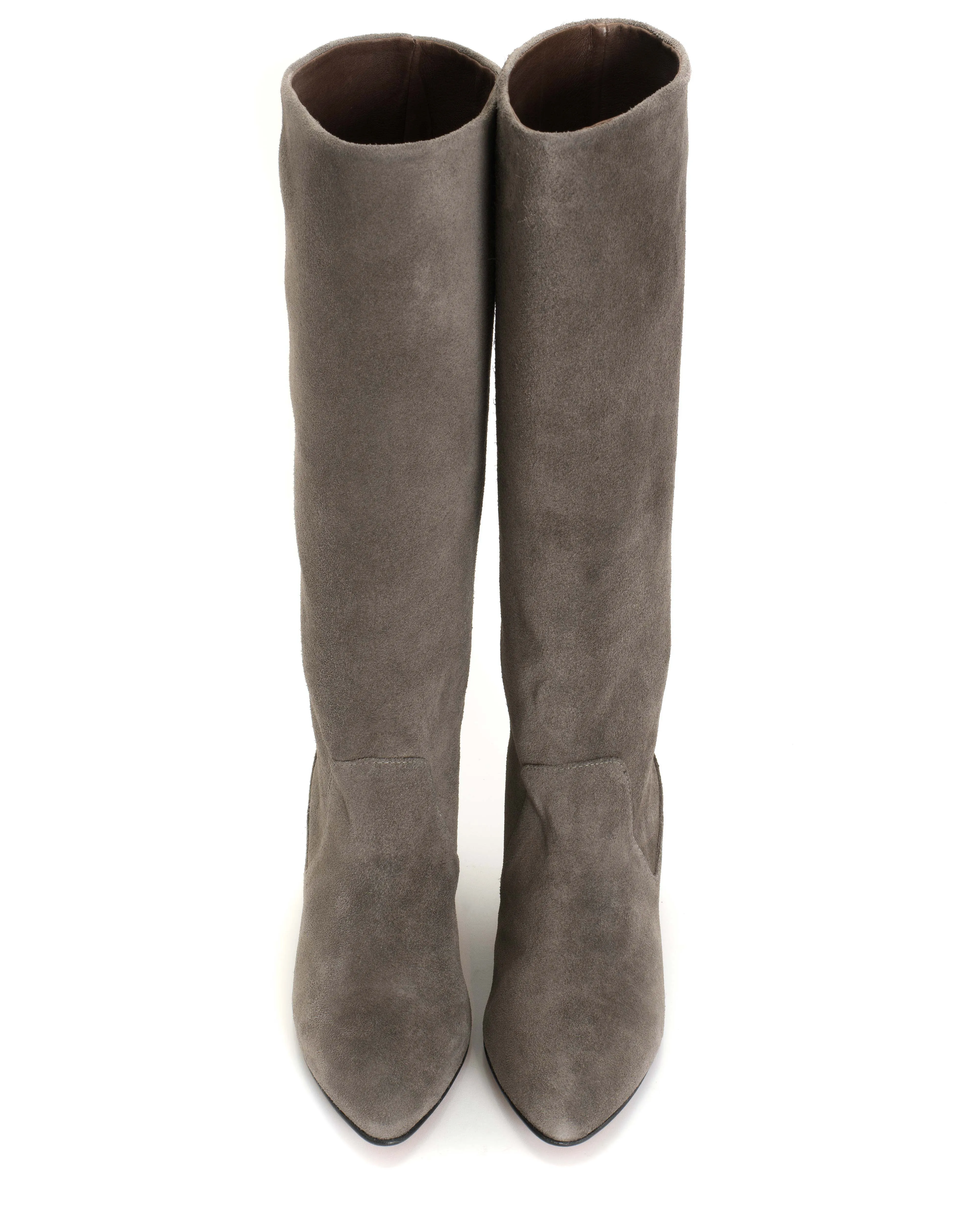 Valle 50 stiletto Calf suede Shark grey sold by Anonymous Copenhagen product image thumbnail 3