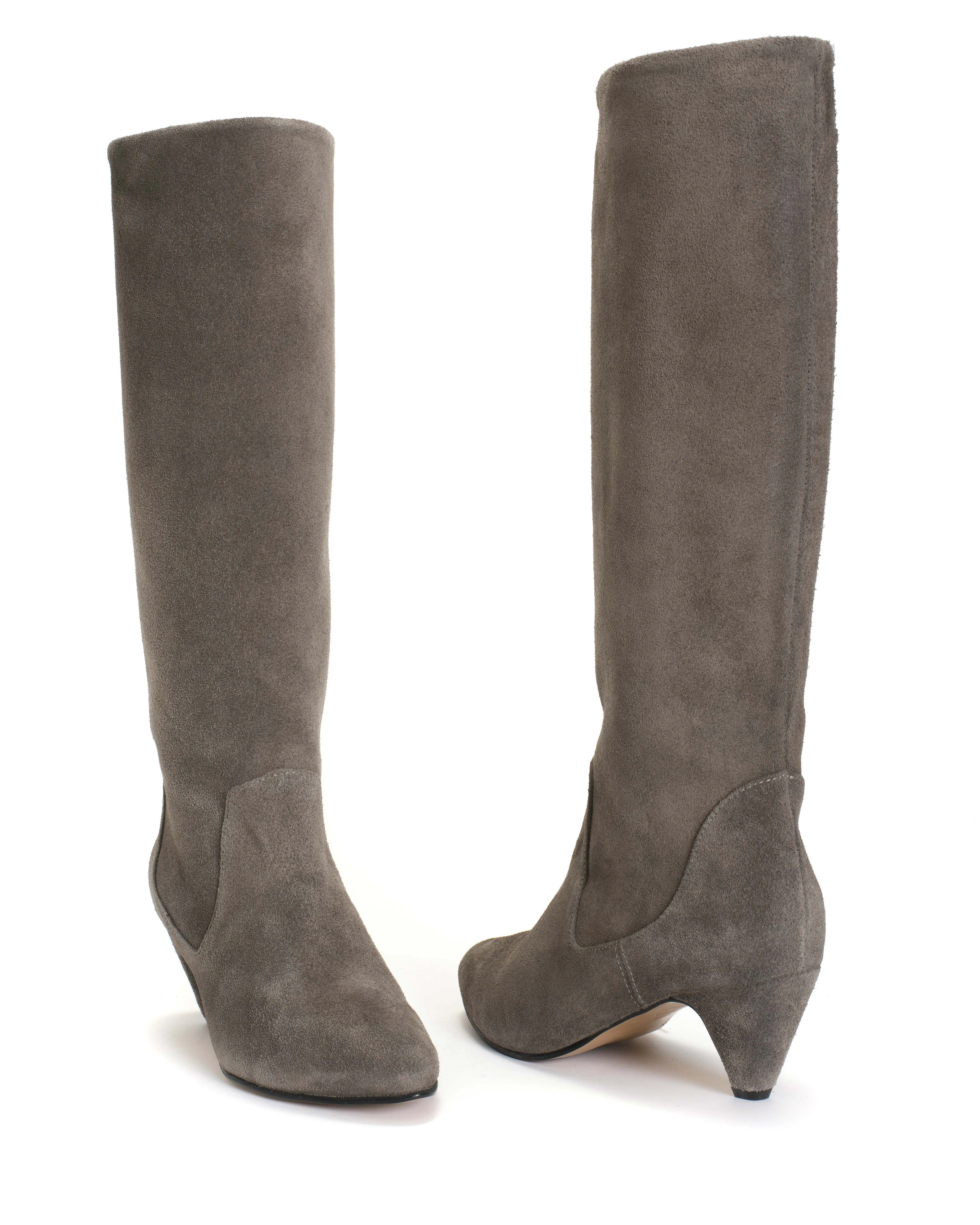 Valle 50 stiletto Calf suede Shark grey sold by Anonymous Copenhagen product image thumbnail 5