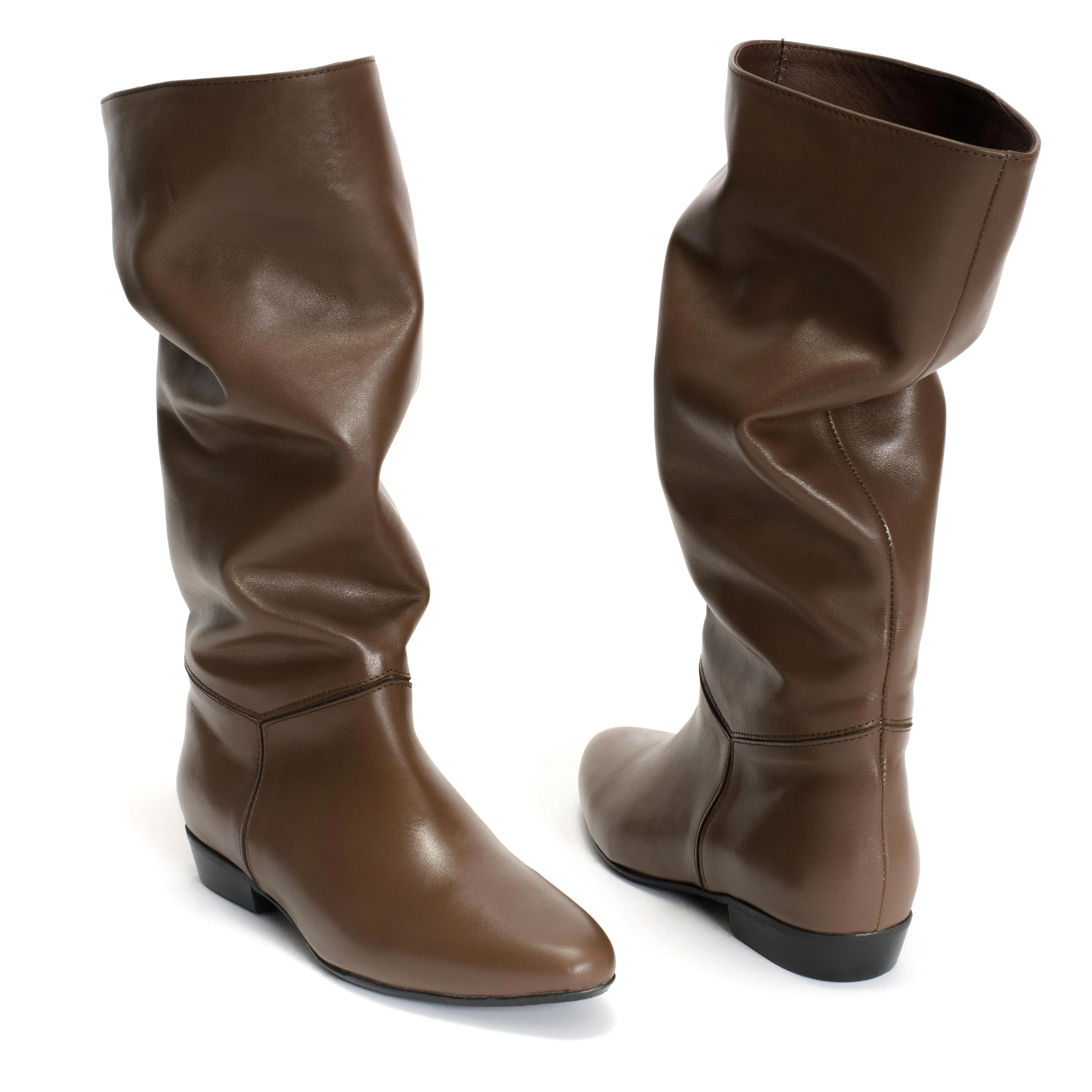 Jasmina 20 Soft calf & suede leather Dark taupe sold by Anonymous Copenhagen product image thumbnail 5