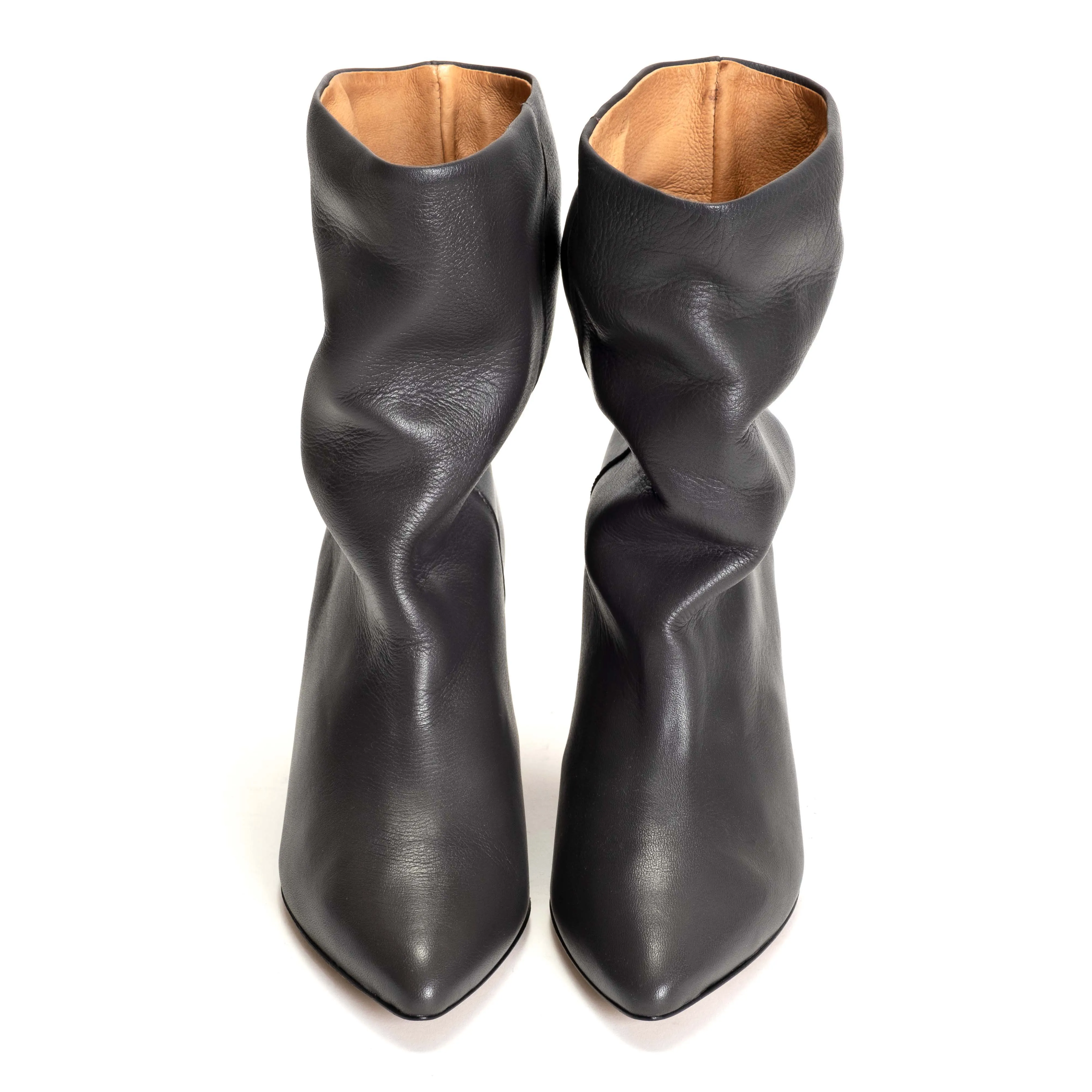 Vully 75 stiletto Soft calf Dusty grey sold by Anonymous Copenhagen product image thumbnail 3