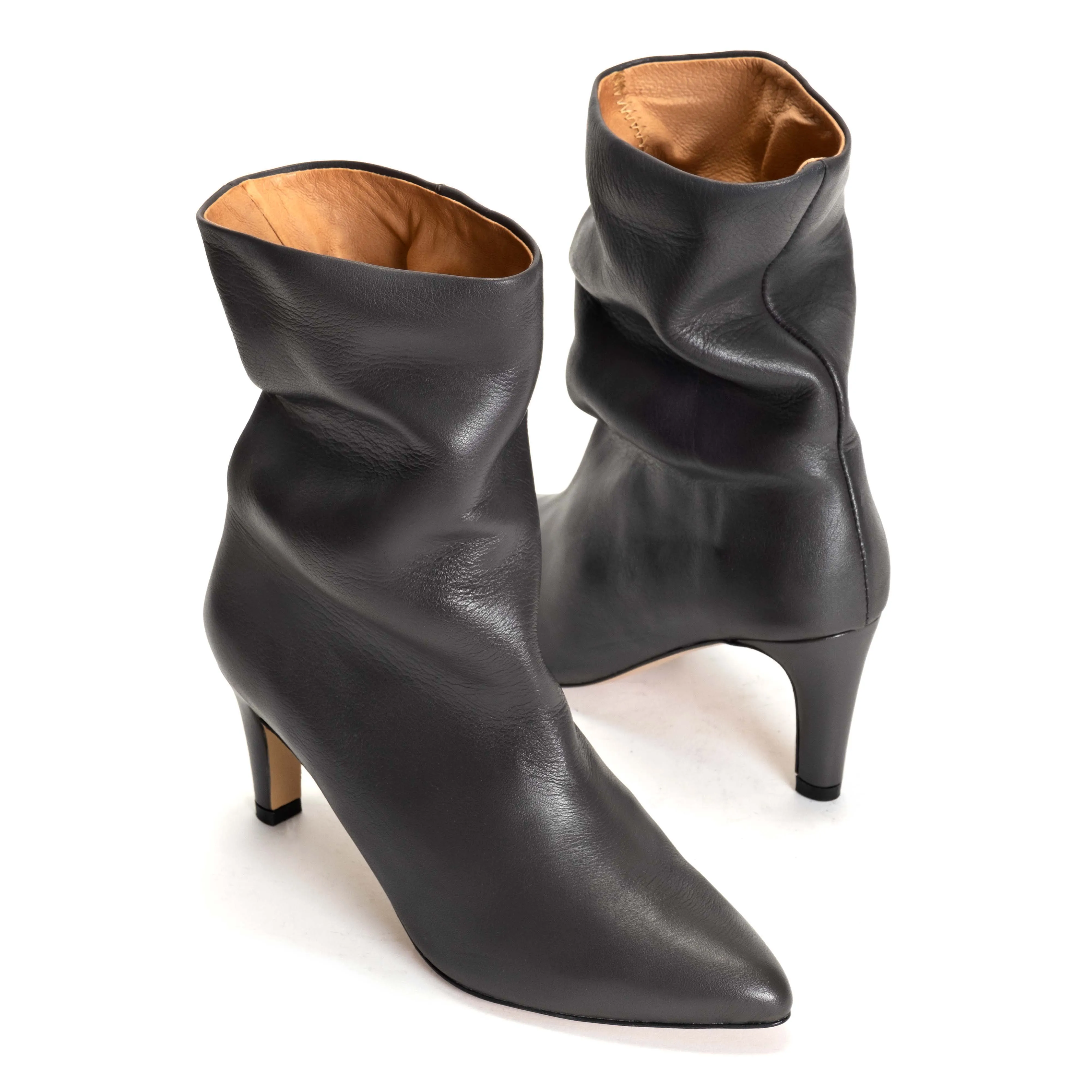 Vully 75 stiletto Soft calf Dusty grey sold by Anonymous Copenhagen product image thumbnail 5