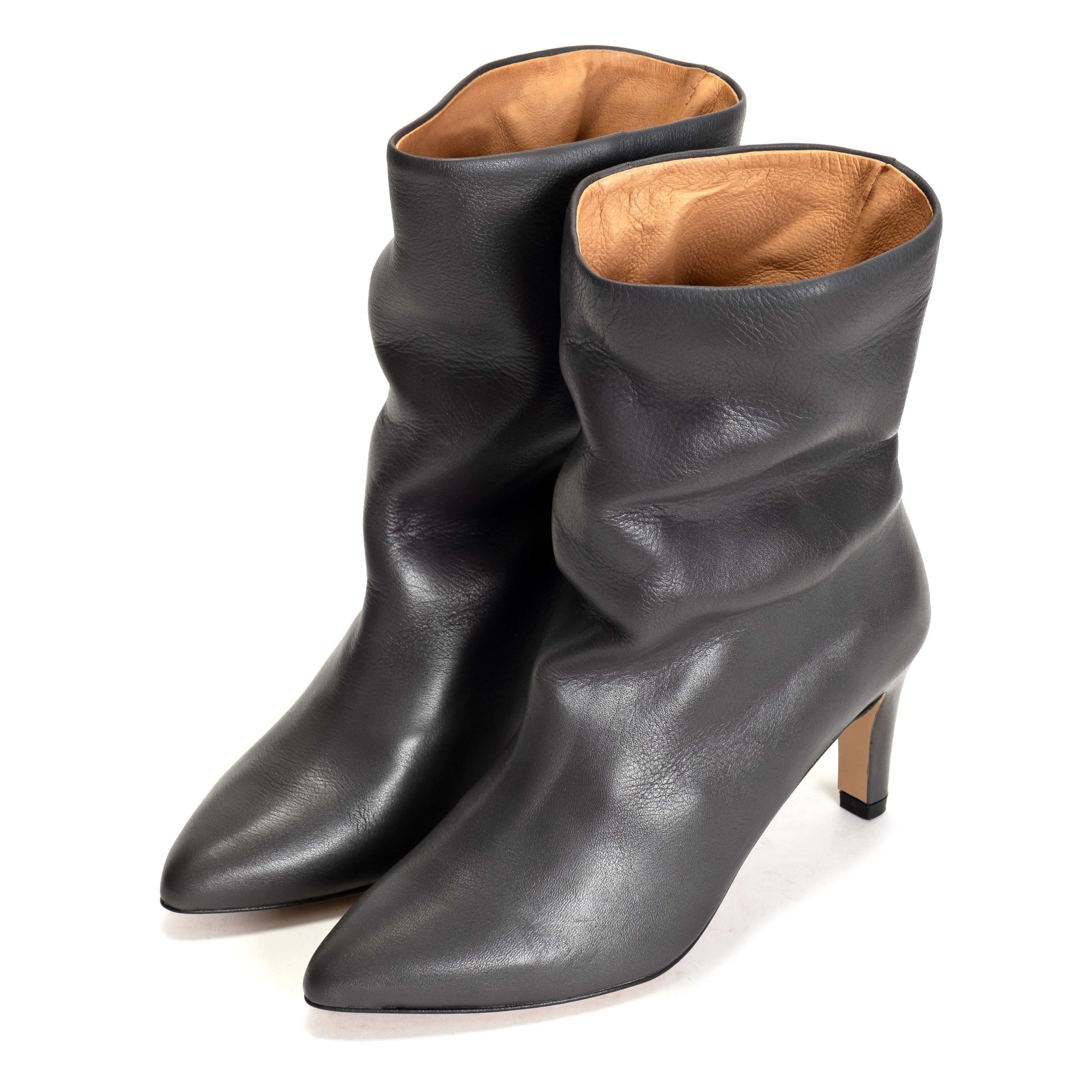 Vully 75 stiletto Soft calf Dusty grey sold by Anonymous Copenhagen product image thumbnail 2