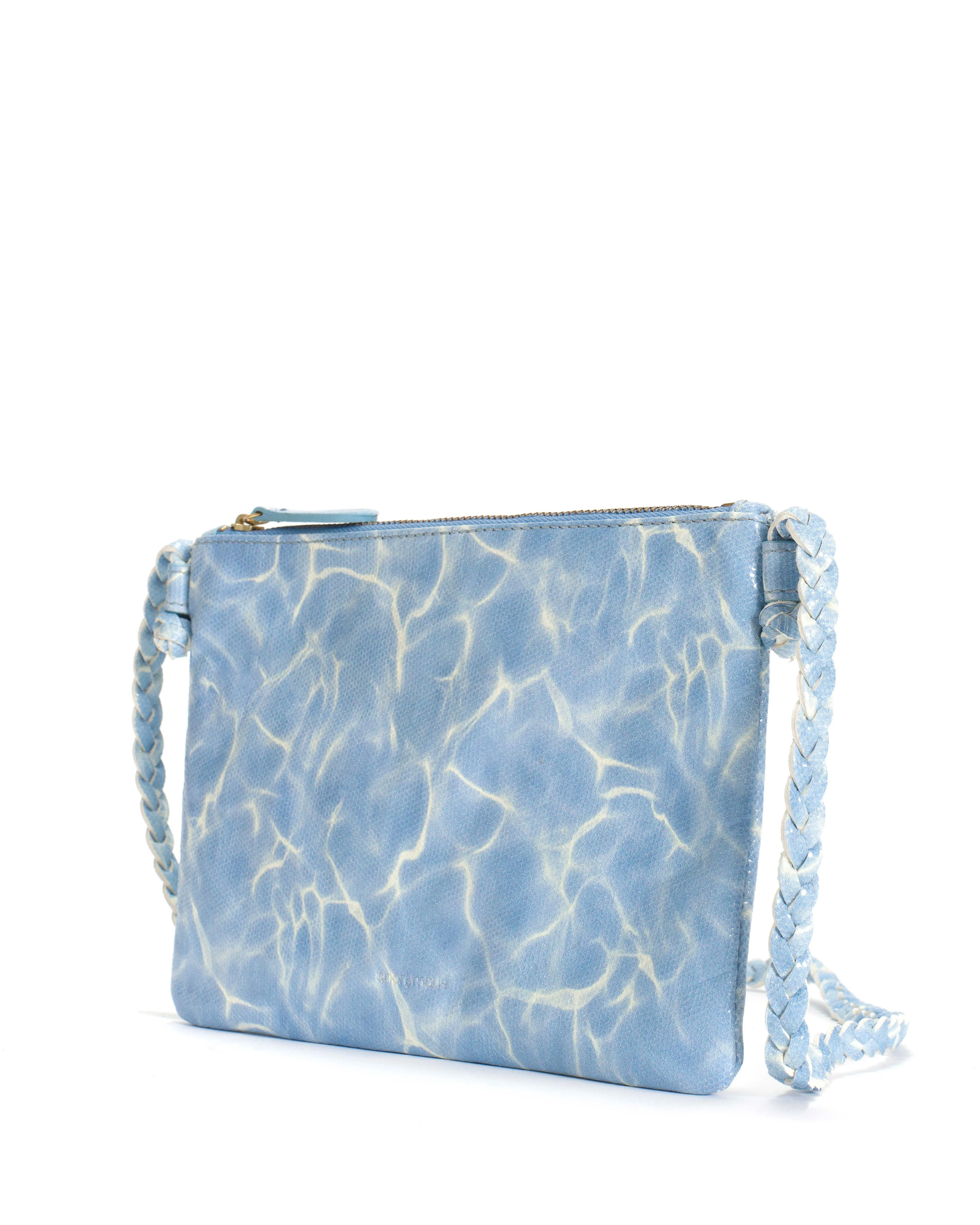 Thinna clutch Silky lamb print Pool blue sold by Anonymous Copenhagen product image thumbnail 2