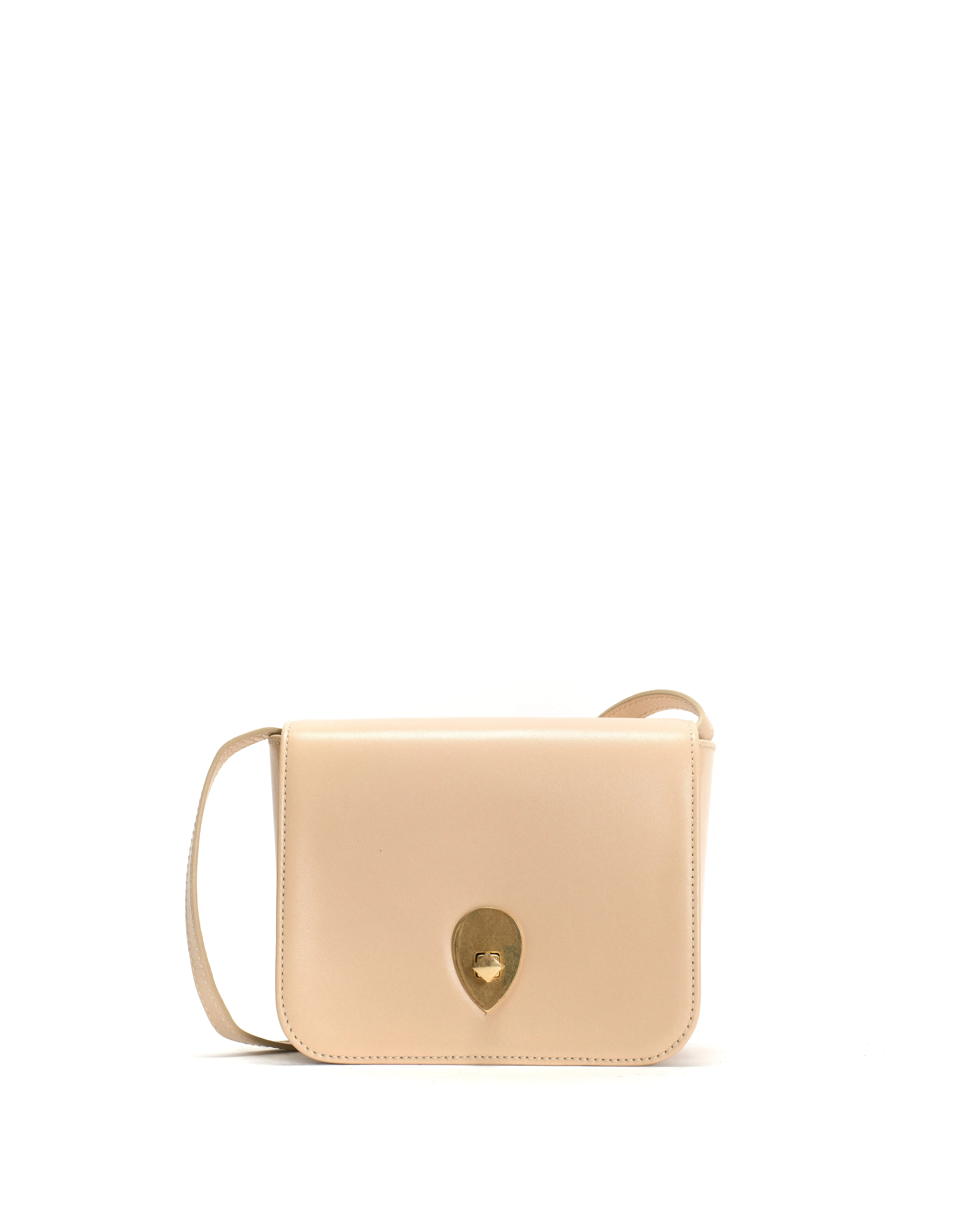 Nielle petite crossover bag Shiny lamb Vanilla cream sold by Anonymous Copenhagen