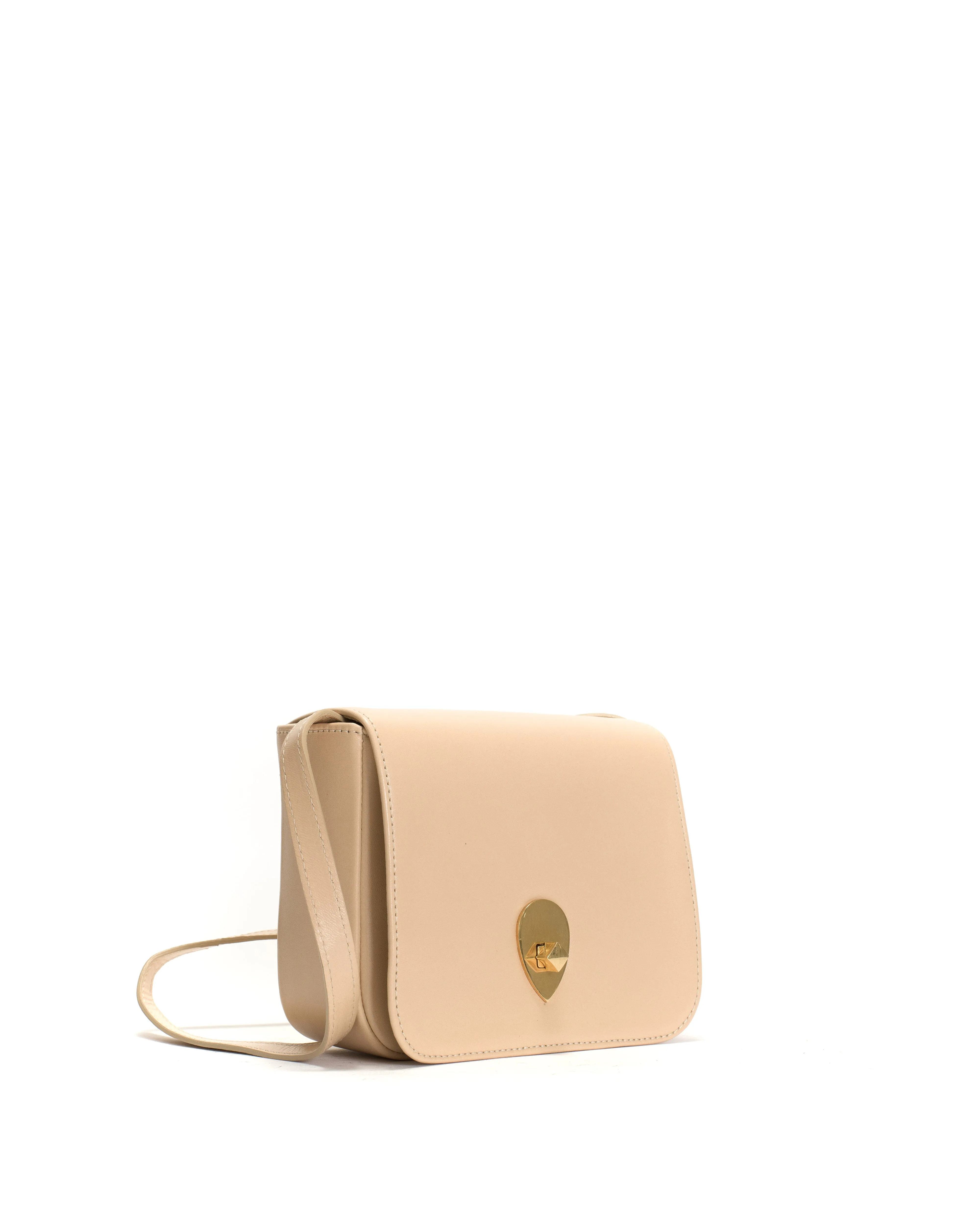 Nielle petite crossover bag Shiny lamb Vanilla cream sold by Anonymous Copenhagen product image thumbnail 2