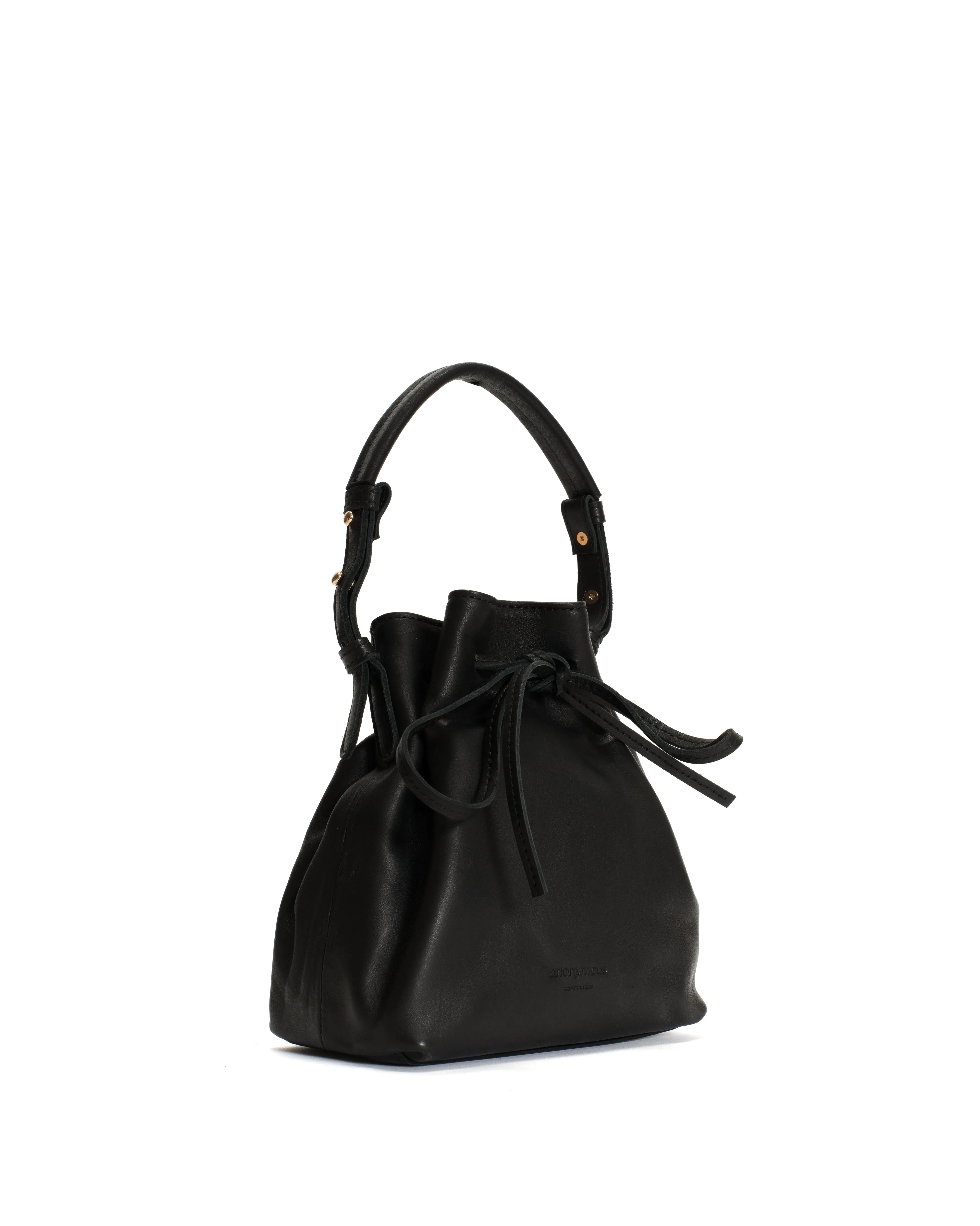 Kacey petite bucket bag Soft calf Black sold by Anonymous Copenhagen product image thumbnail 2