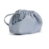 Hally petite cloud bag Shiny lamb Lichen blue sold by Anonymous Copenhagen