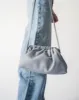 Hally petite cloud bag Shiny lamb Lichen blue sold by Anonymous Copenhagen