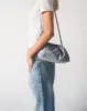 Hally petite cloud bag Shiny lamb Lichen blue sold by Anonymous Copenhagen