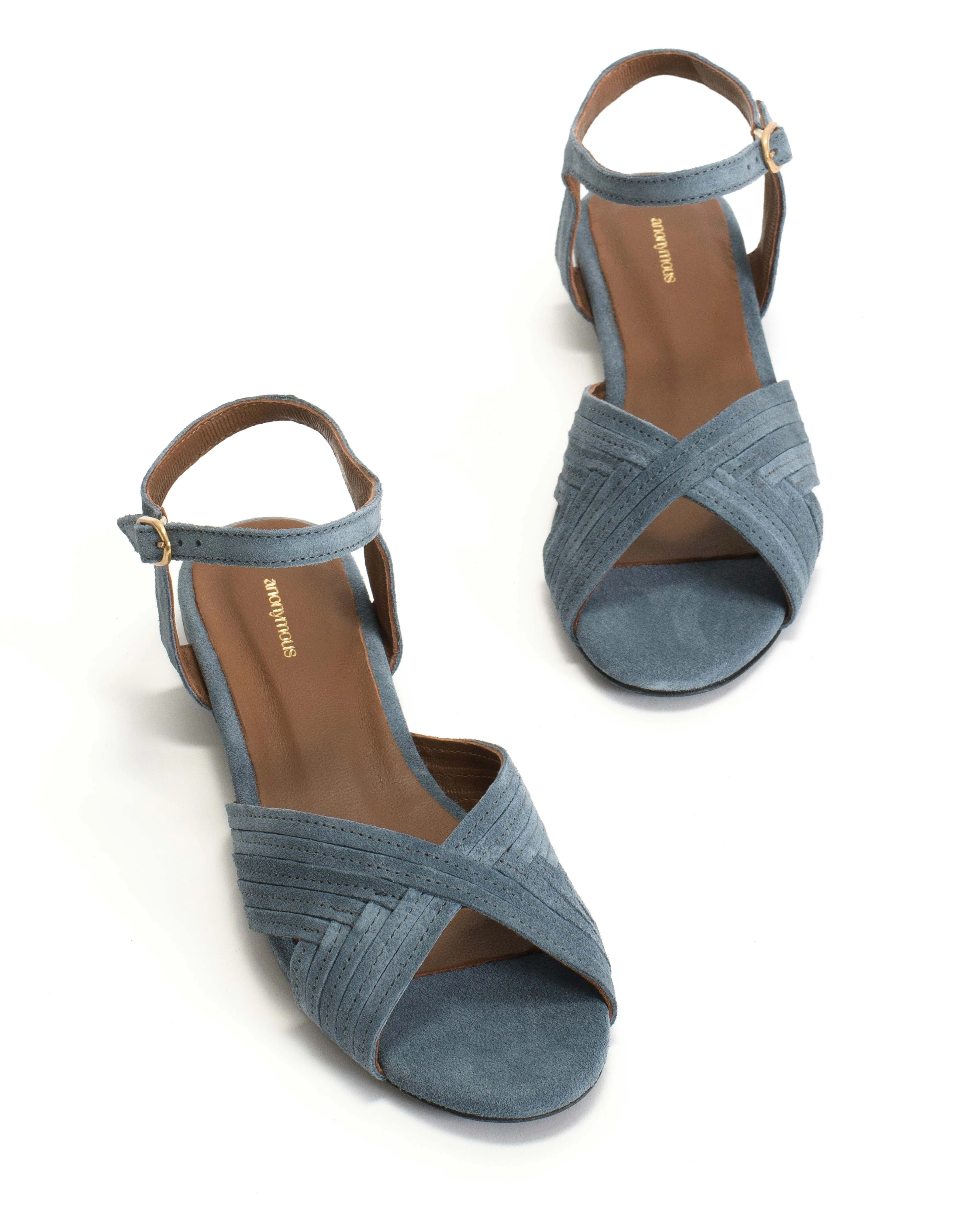 Niabi 10 Calf suede Denim blue sold by Anonymous Copenhagen product image thumbnail 5