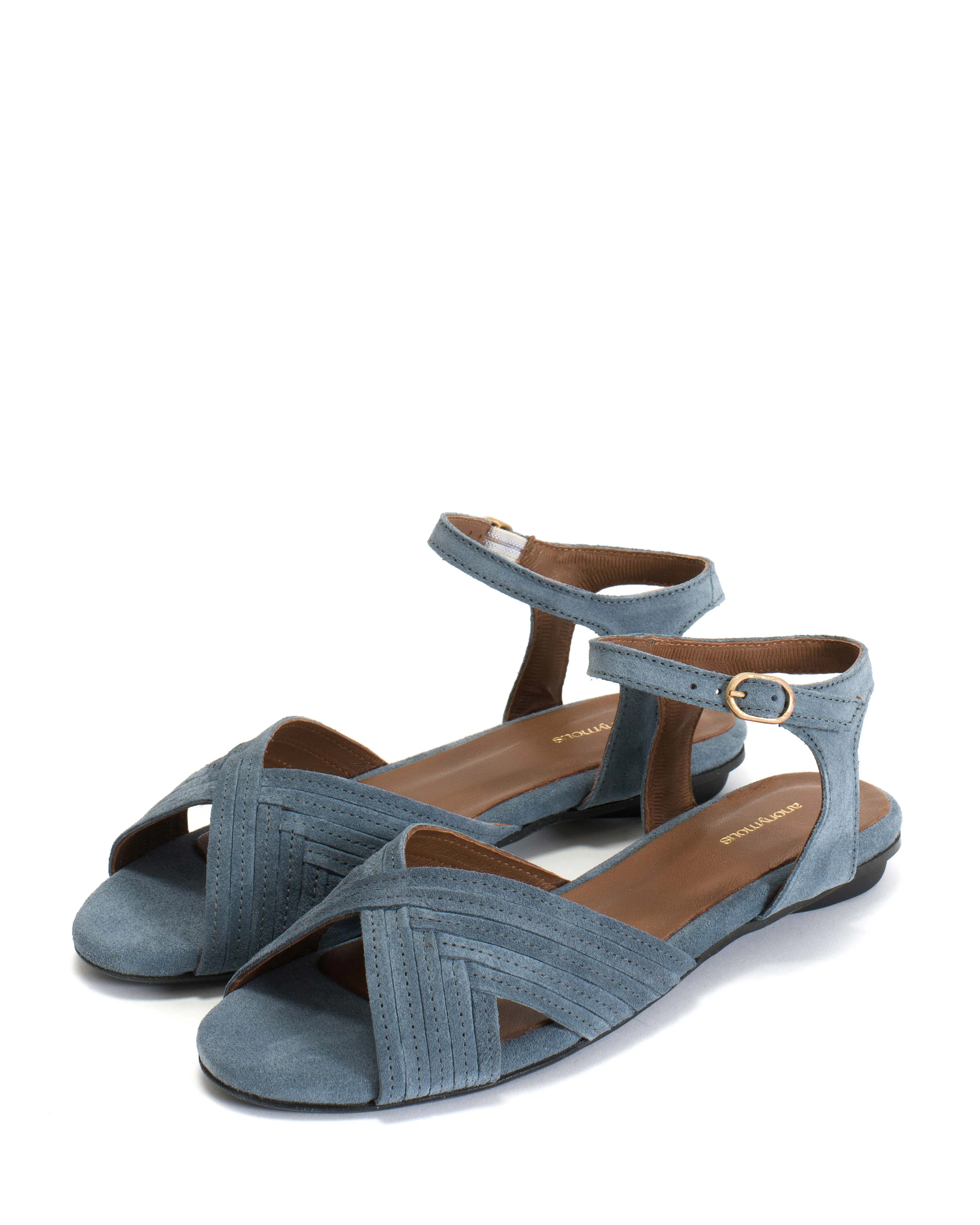 Niabi 10 Calf suede Denim blue sold by Anonymous Copenhagen product image thumbnail 2