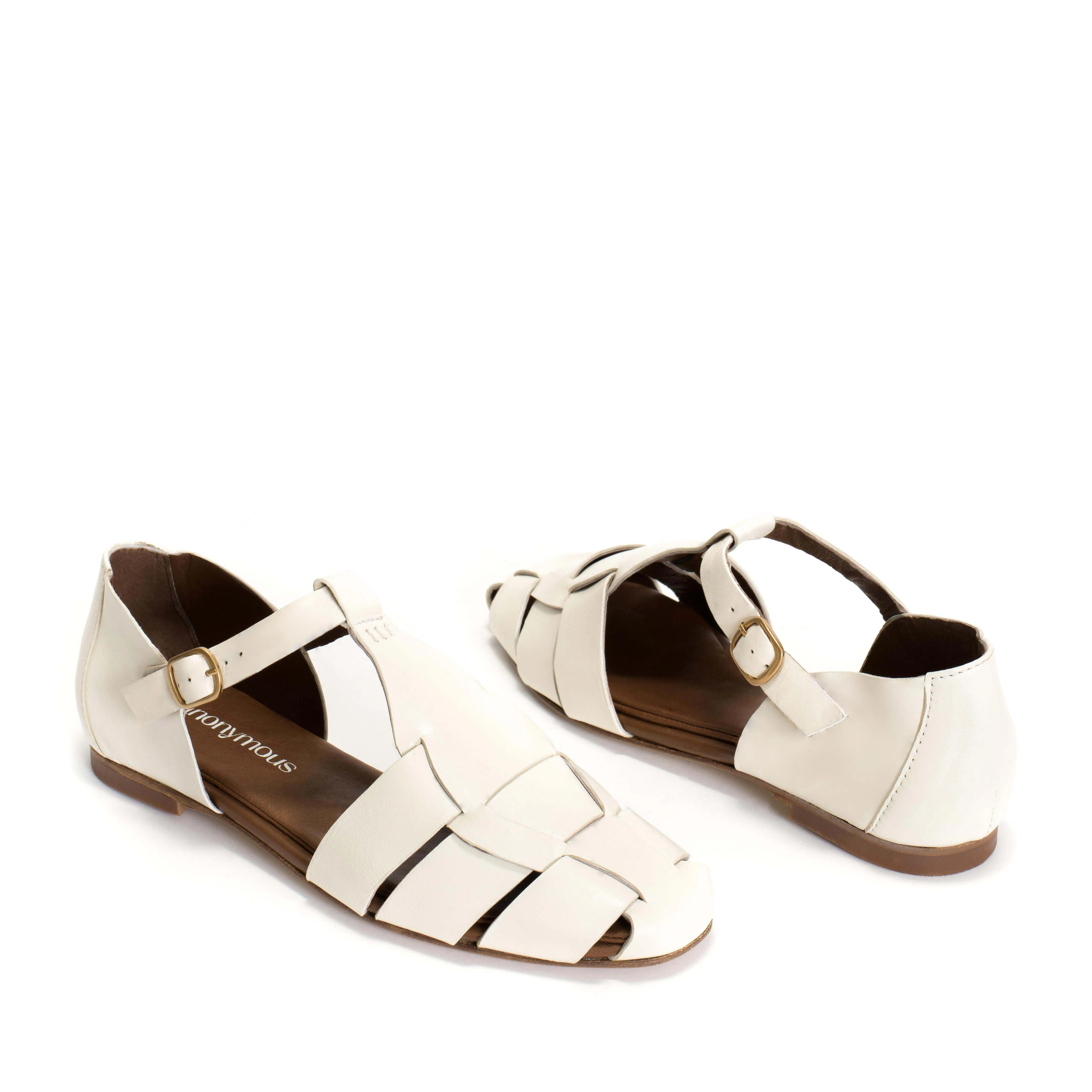 Lain flats Soft calf Milk white sold by Anonymous Copenhagen product image thumbnail 5