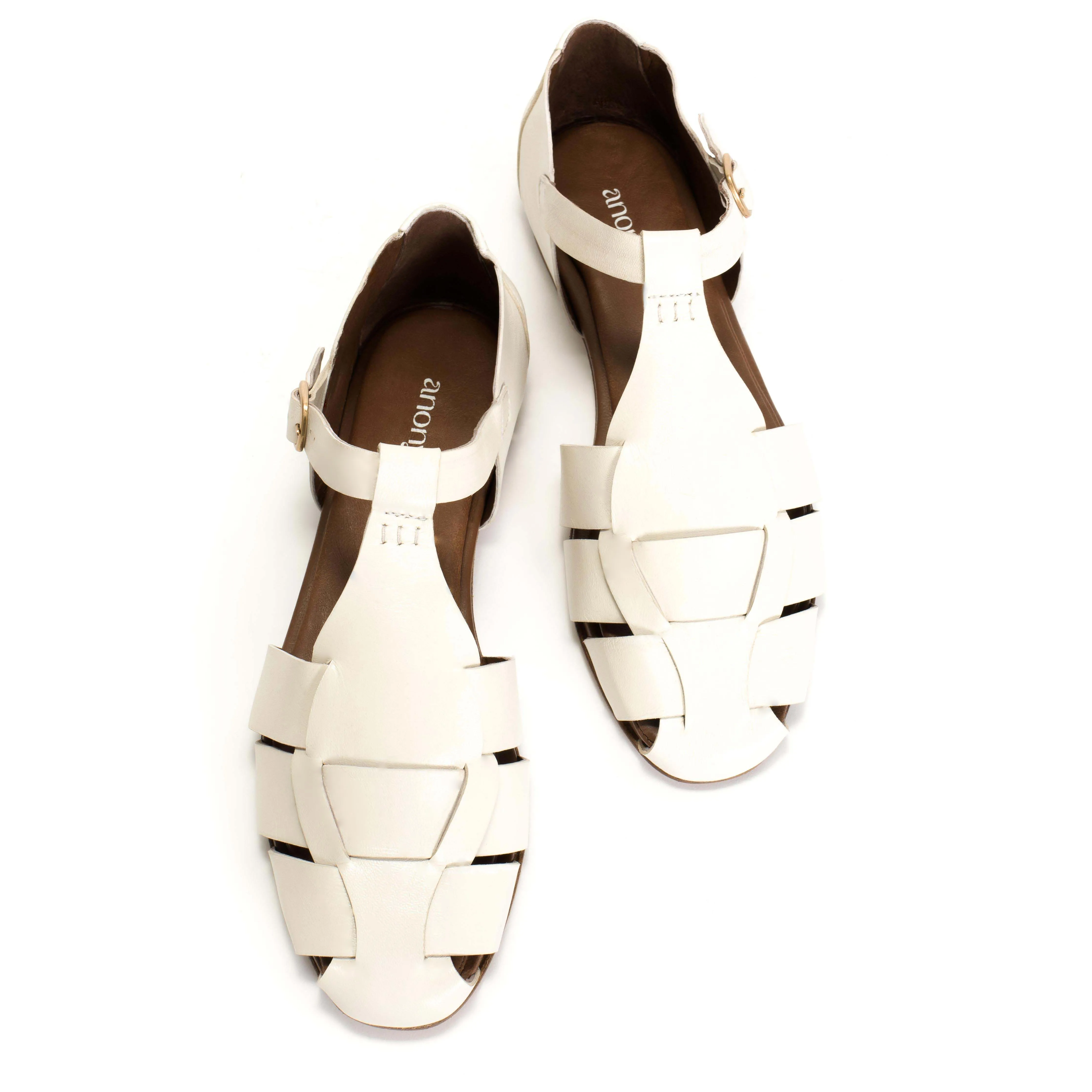 Lain flats Soft calf Milk white sold by Anonymous Copenhagen product image thumbnail 4