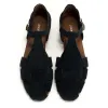 Lain flats Calf suede Dark blue sold by Anonymous Copenhagen