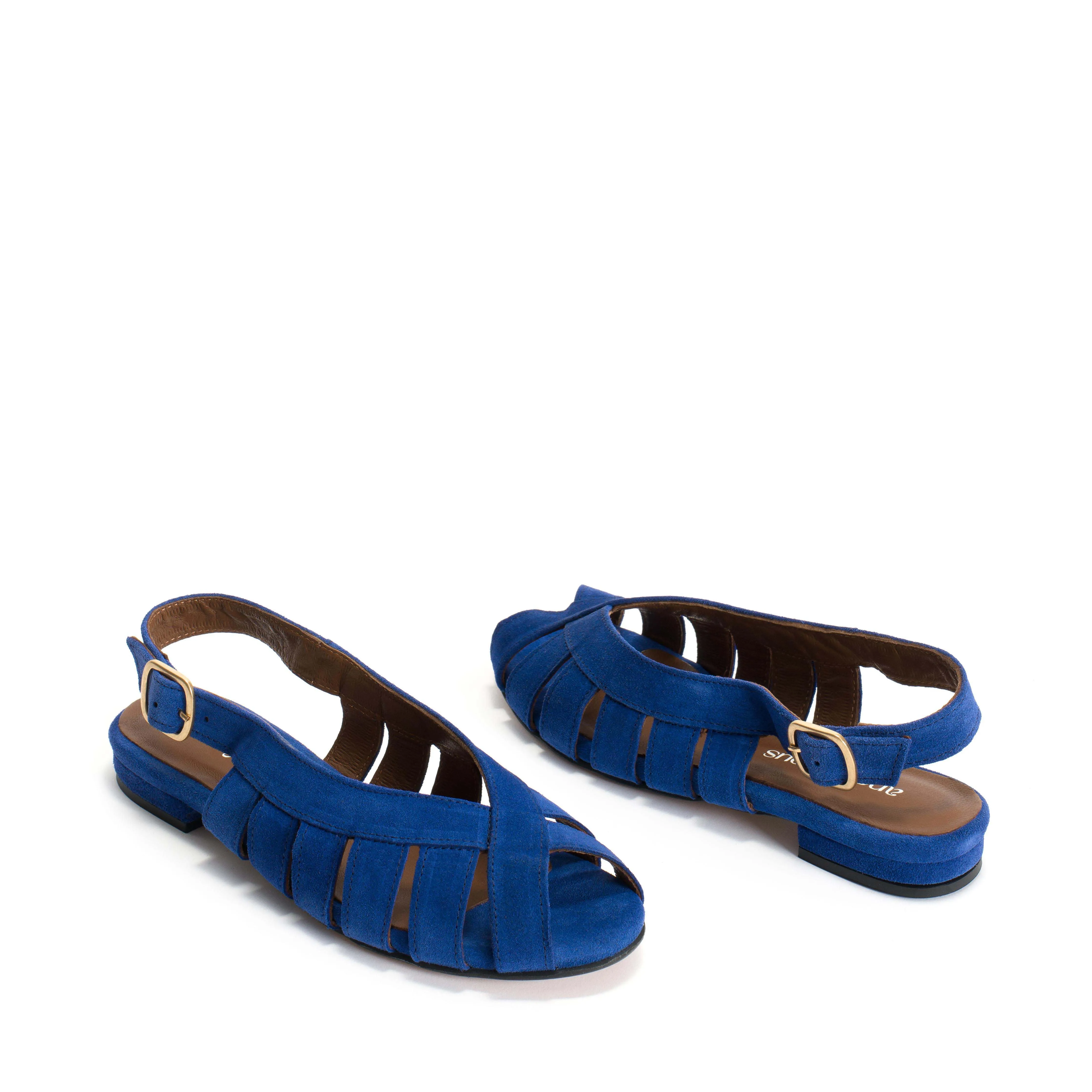 Sophie 20 Calf suede Electric blue sold by Anonymous Copenhagen product image thumbnail 4