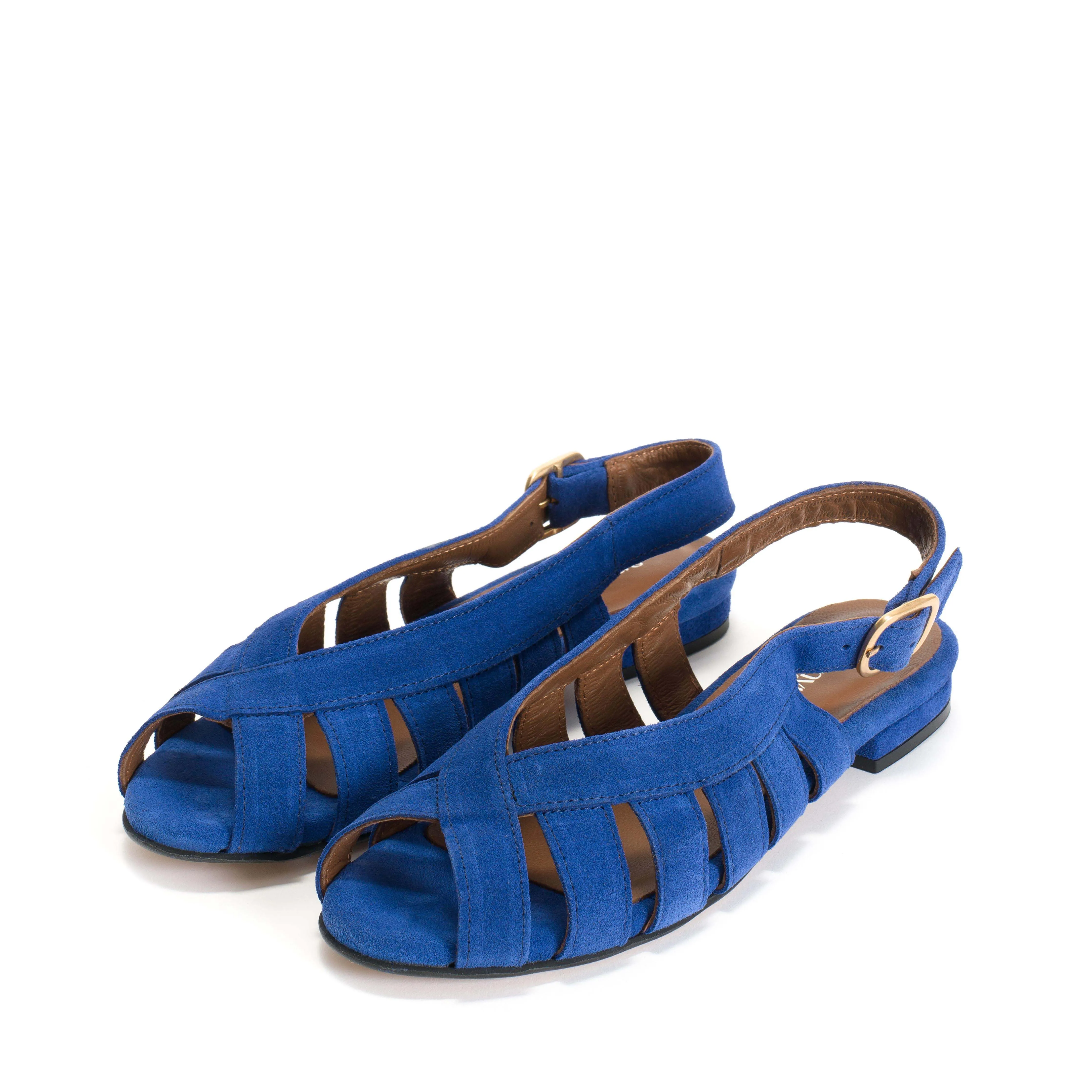 Sophie 20 Calf suede Electric blue sold by Anonymous Copenhagen product image thumbnail 2