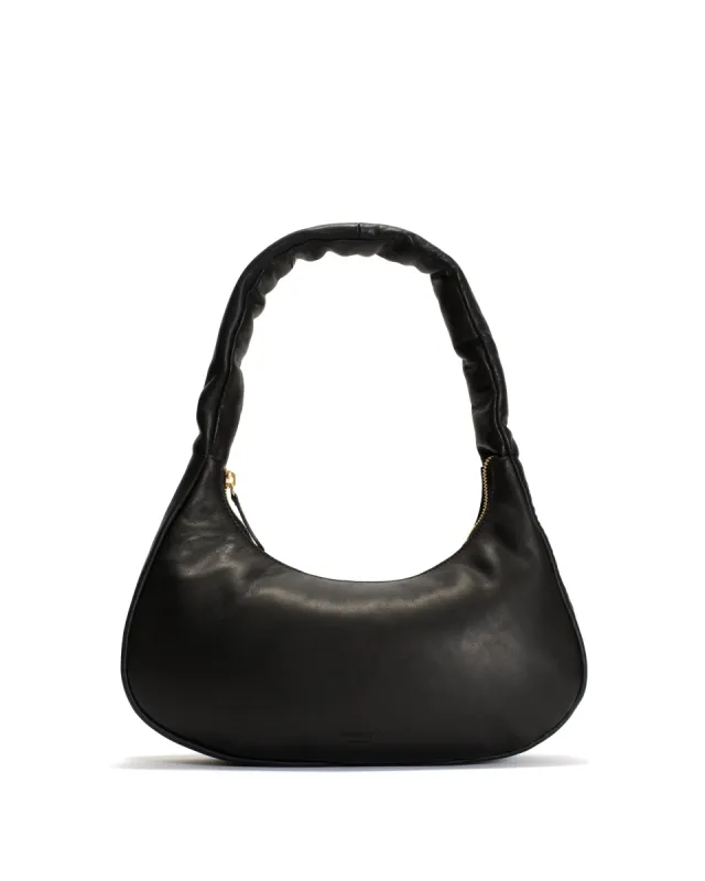 Shane grand pillow bag Soft calf Black sold by Anonymous Copenhagen