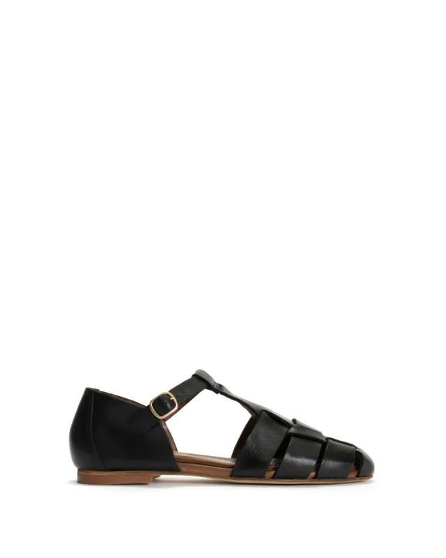 Lain flats Soft calf Black sold by Anonymous Copenhagen