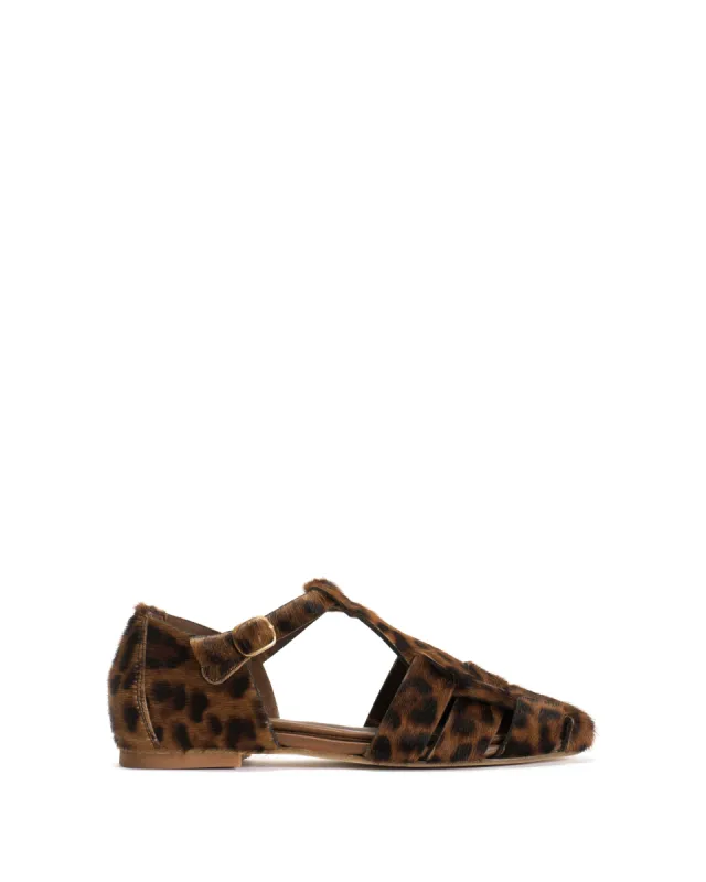 Lain flats Calf hair Leopard sold by Anonymous Copenhagen