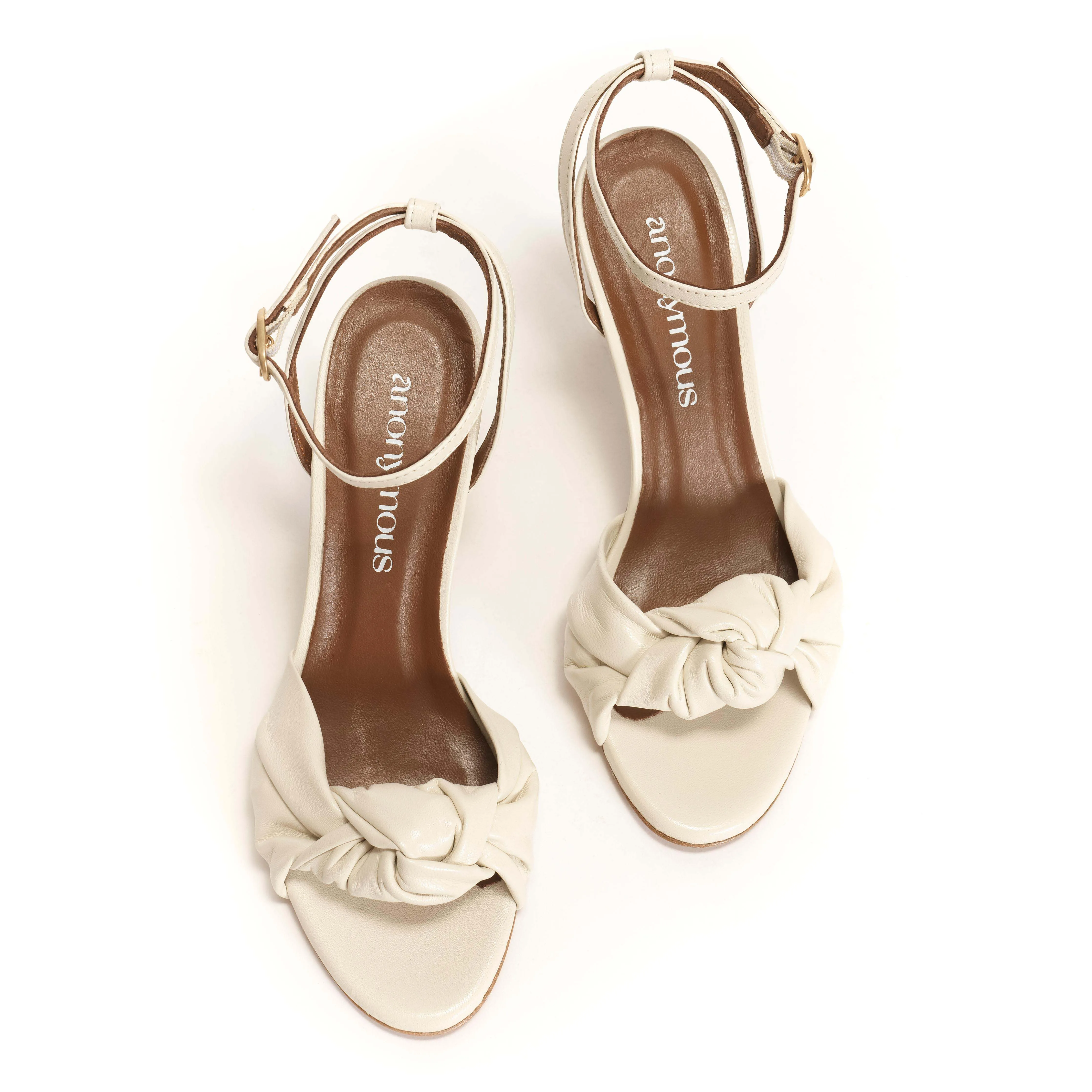 Aliza 75 Shiny lamb Milk white sold by Anonymous Copenhagen product image thumbnail 4