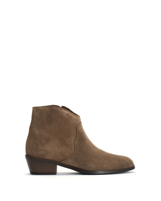 Fiona 35 Calf suede Dark taupe sold by Anonymous Copenhagen