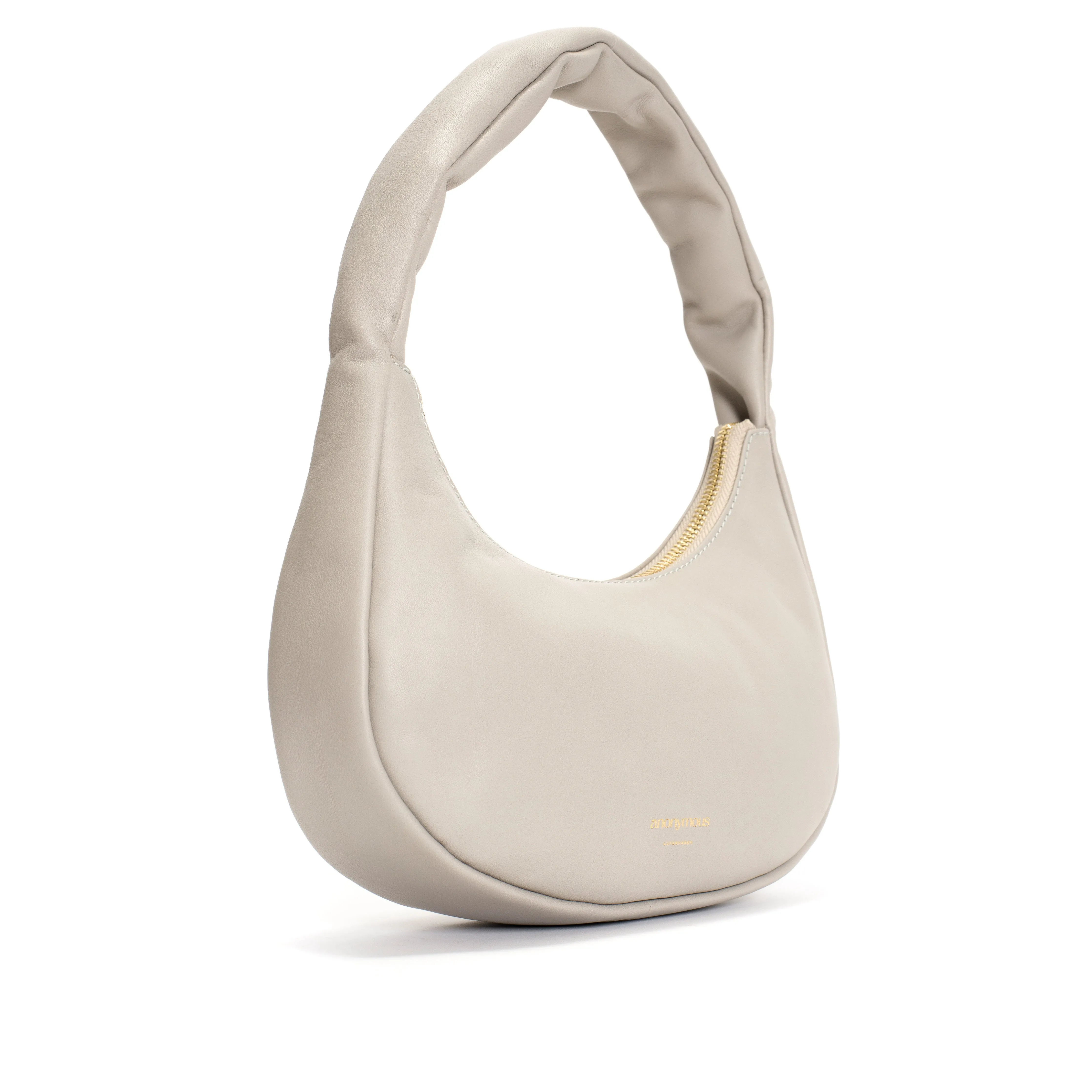 Shane petite pillow bag Soft calf Ash sold by Anonymous Copenhagen product image thumbnail 2