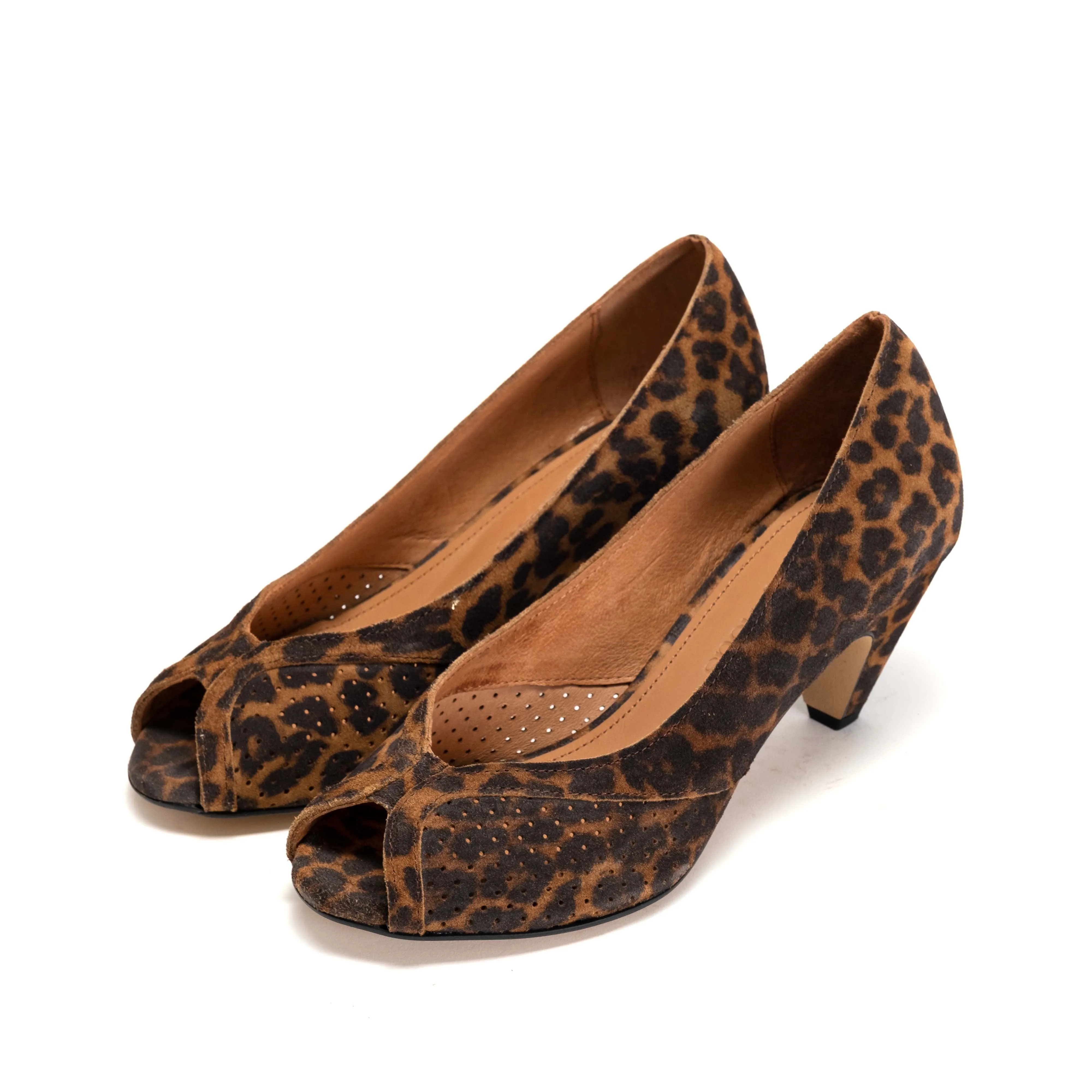 Tiffany stiletto Calf suede print Leopard sold by Anonymous Copenhagen product image thumbnail 2