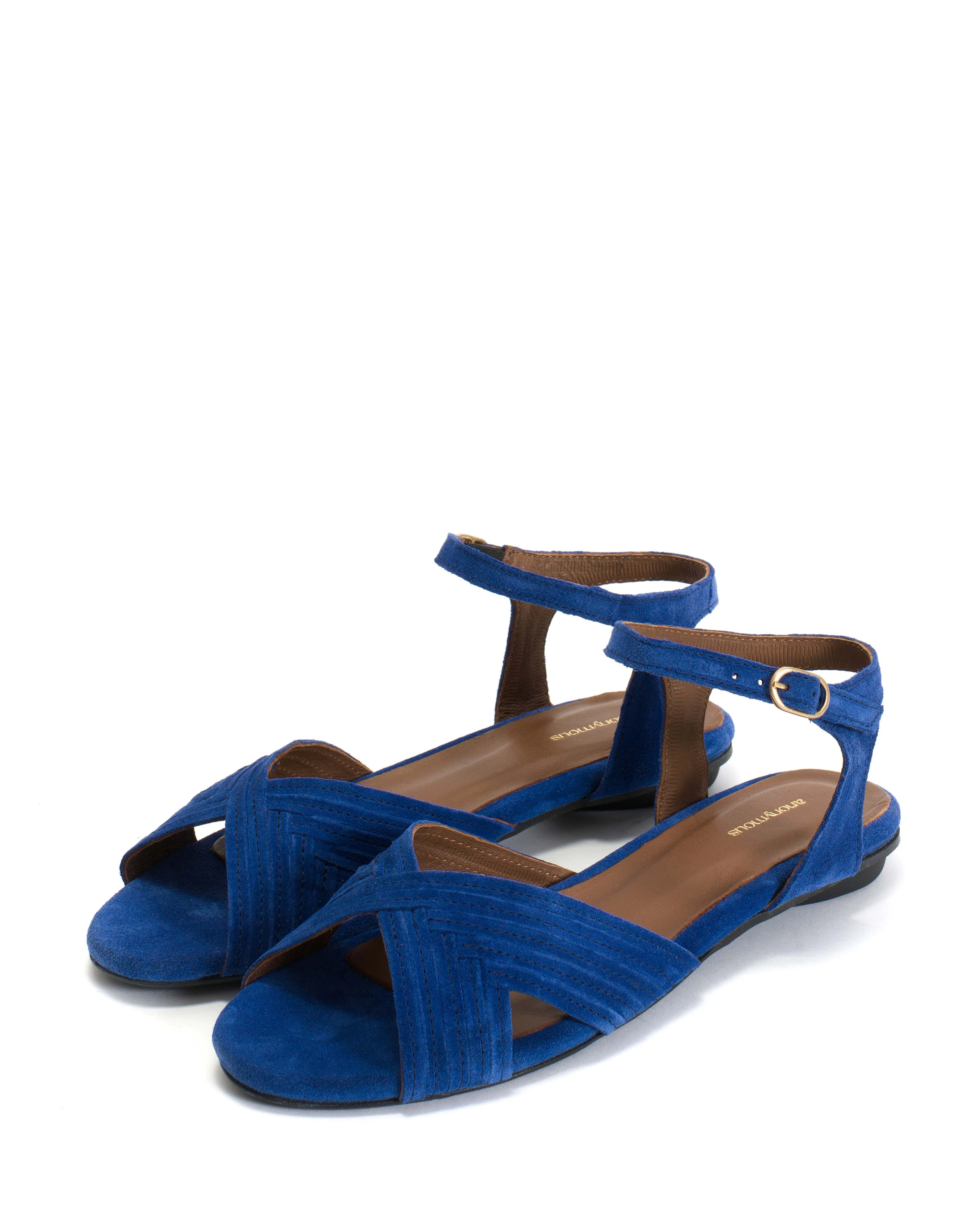 Niabi 10 Calf suede Electric blue sold by Anonymous Copenhagen product image thumbnail 2