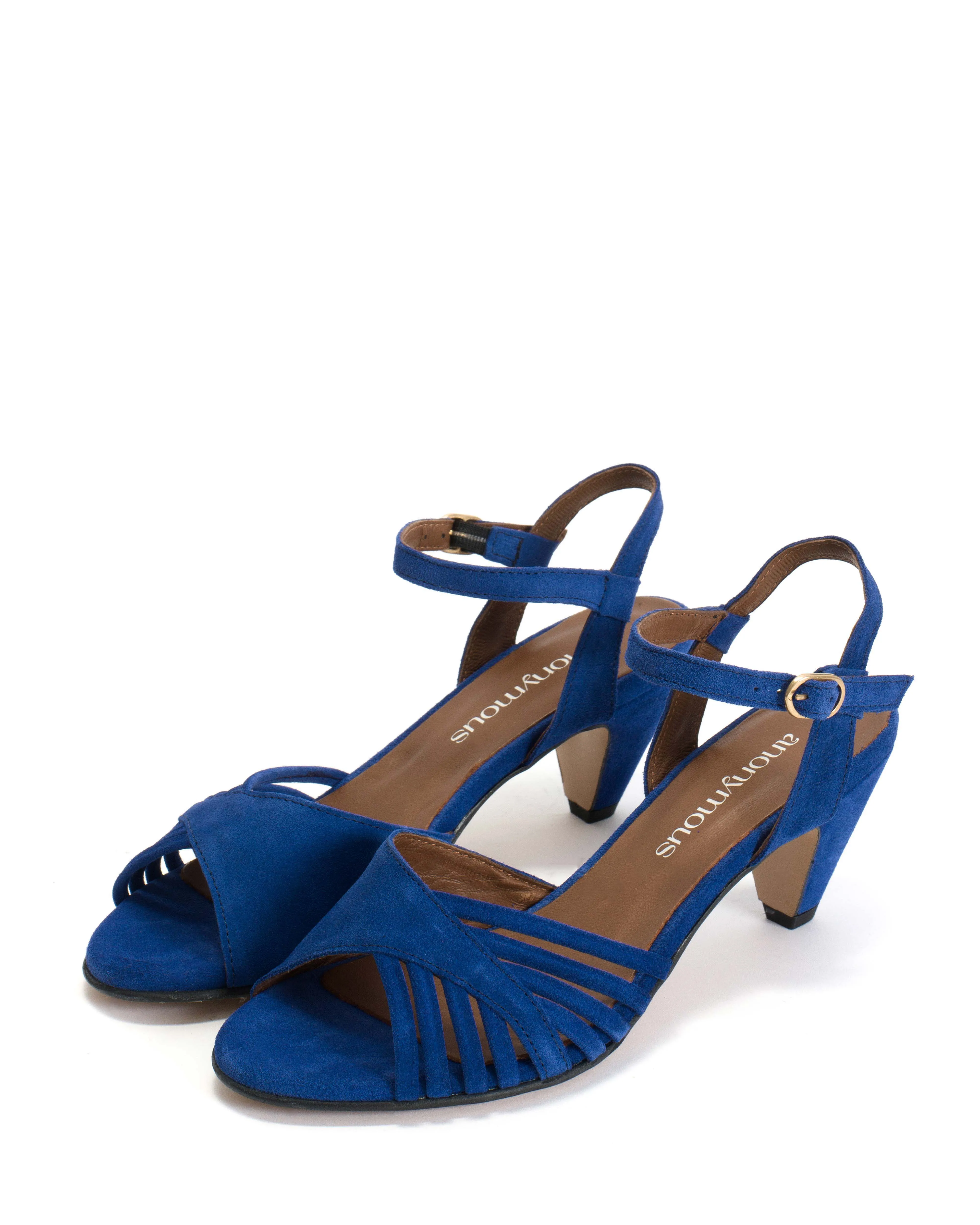 Hermine Calf suede Electric blue sold by Anonymous Copenhagen product image thumbnail 2