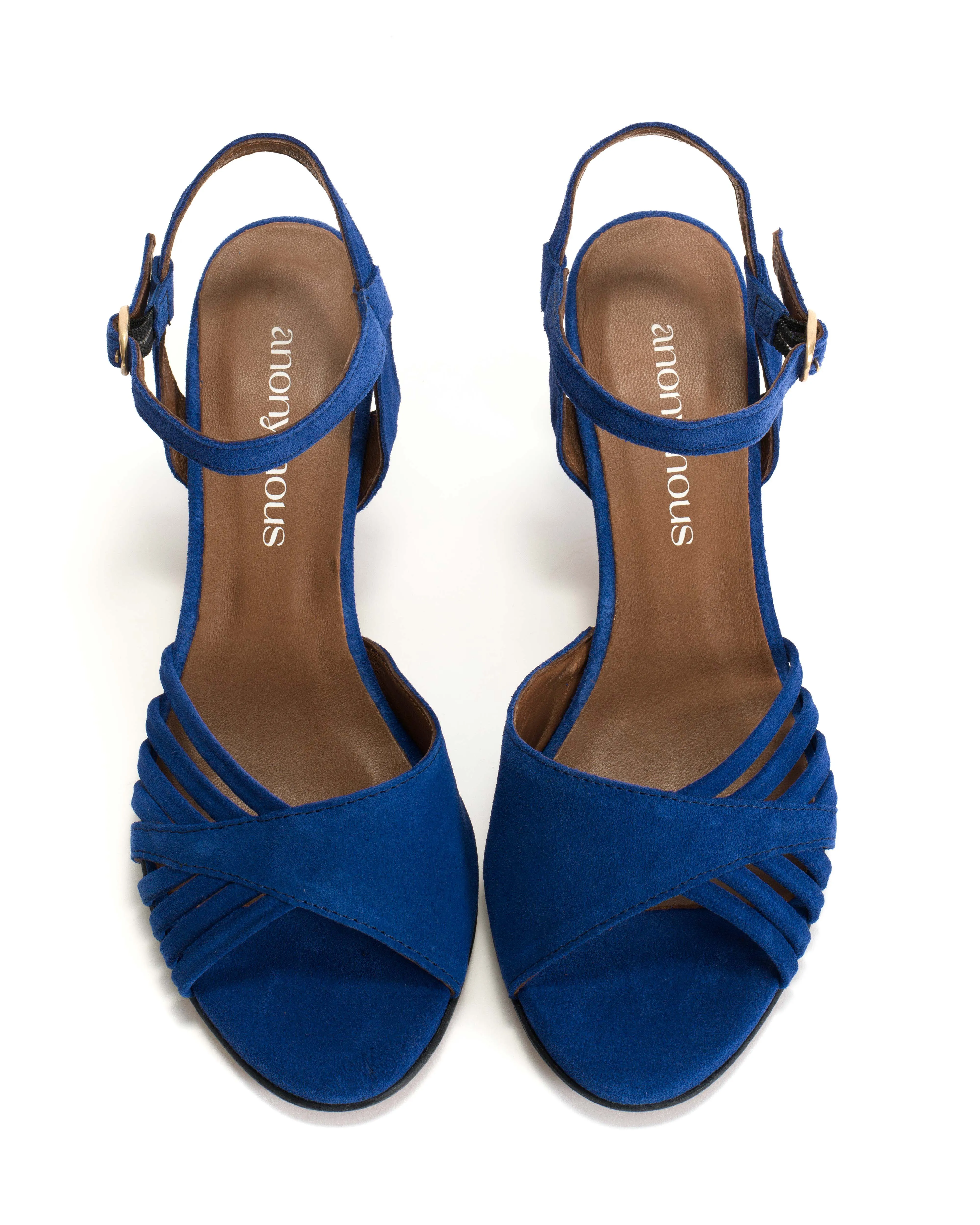Hermine Calf suede Electric blue sold by Anonymous Copenhagen product image thumbnail 3